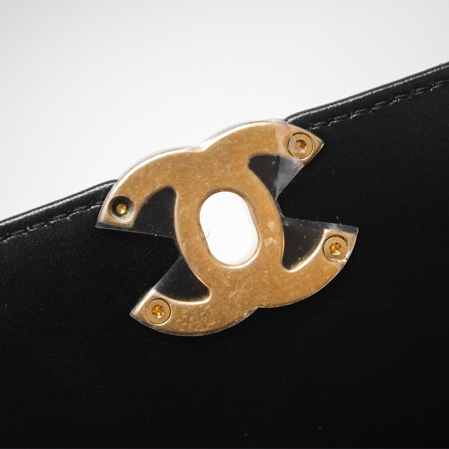 Chanel Quilted Mini Perfect Fit Adjustable Black Calfskin Gold Hardware