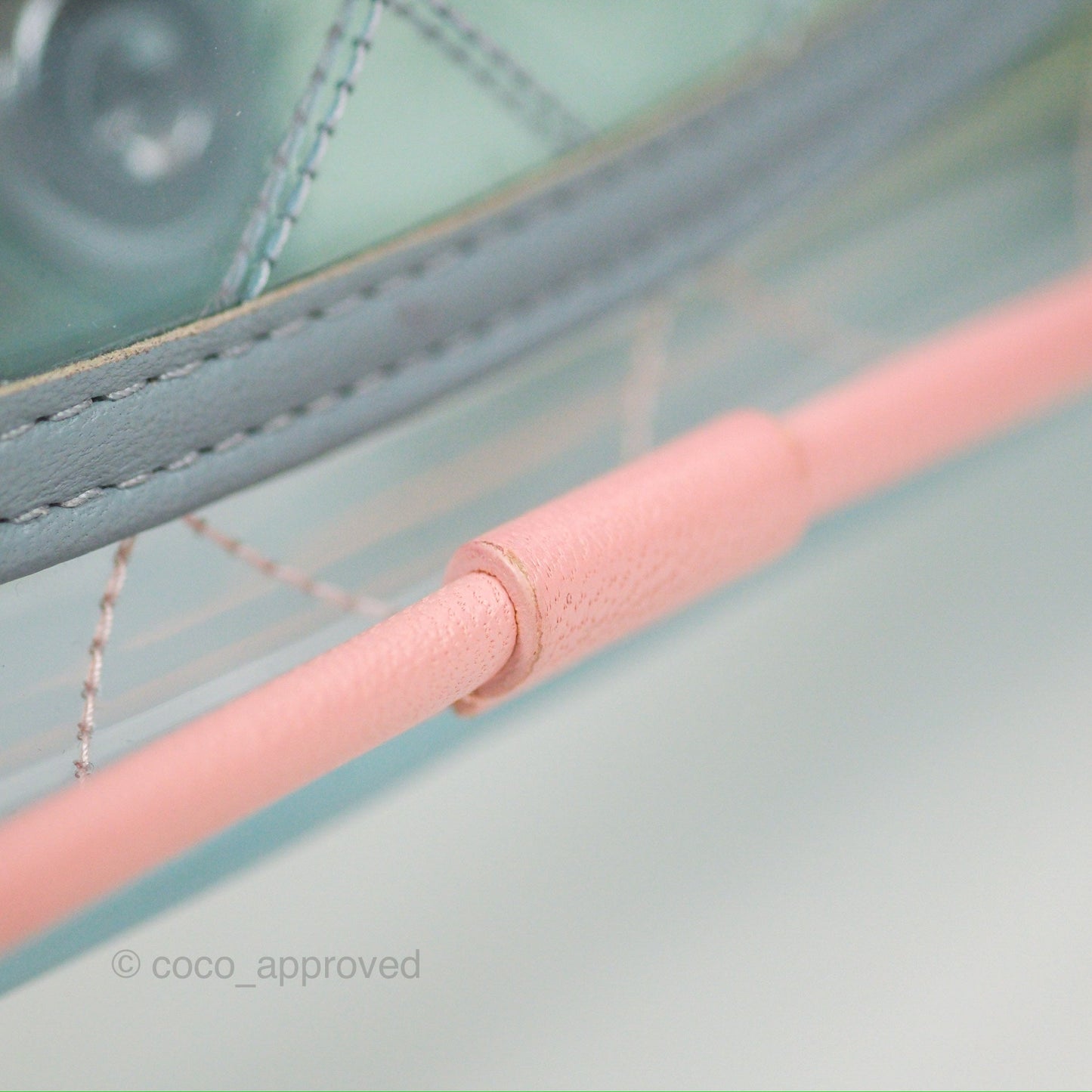 Chanel Coco Splash PVC Medium Flap Bag Blue/Green/Pink Silver Hardware