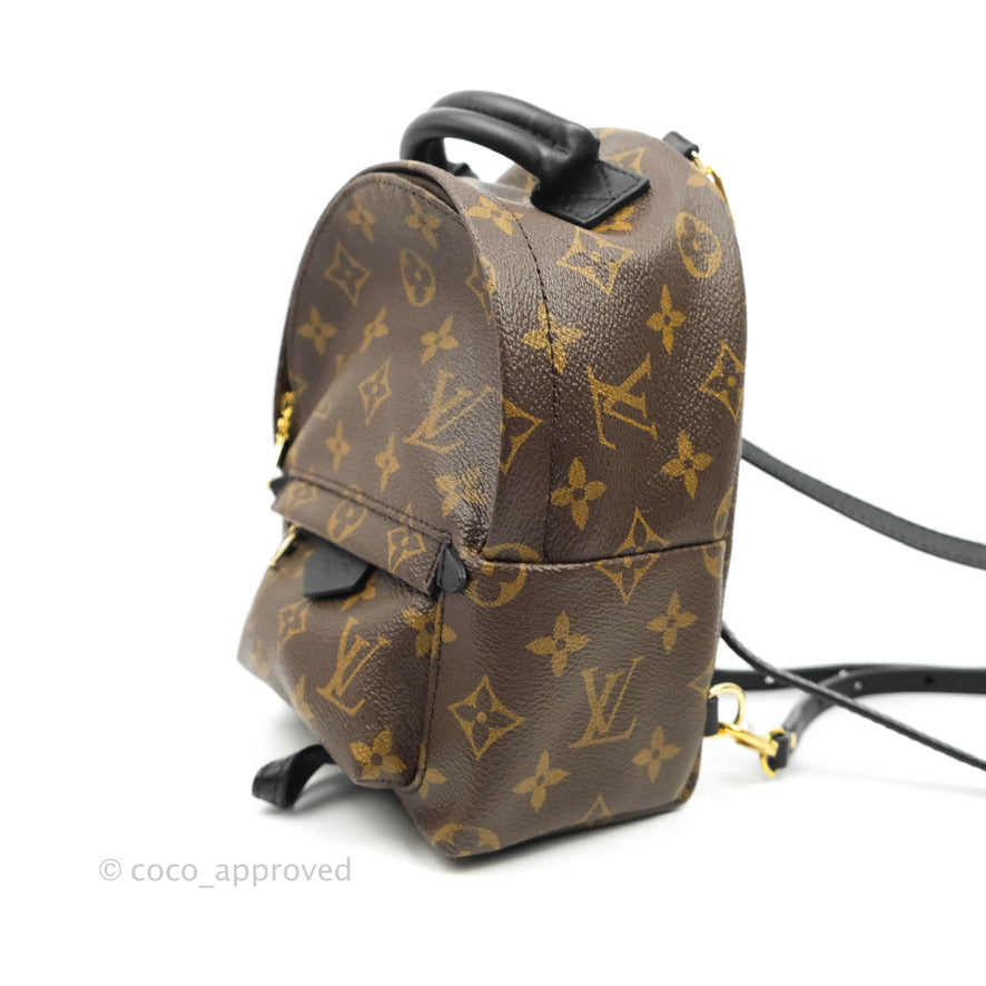 Louis Vuitton Mini Palm Springs Monogram Canvas Backpack⁣