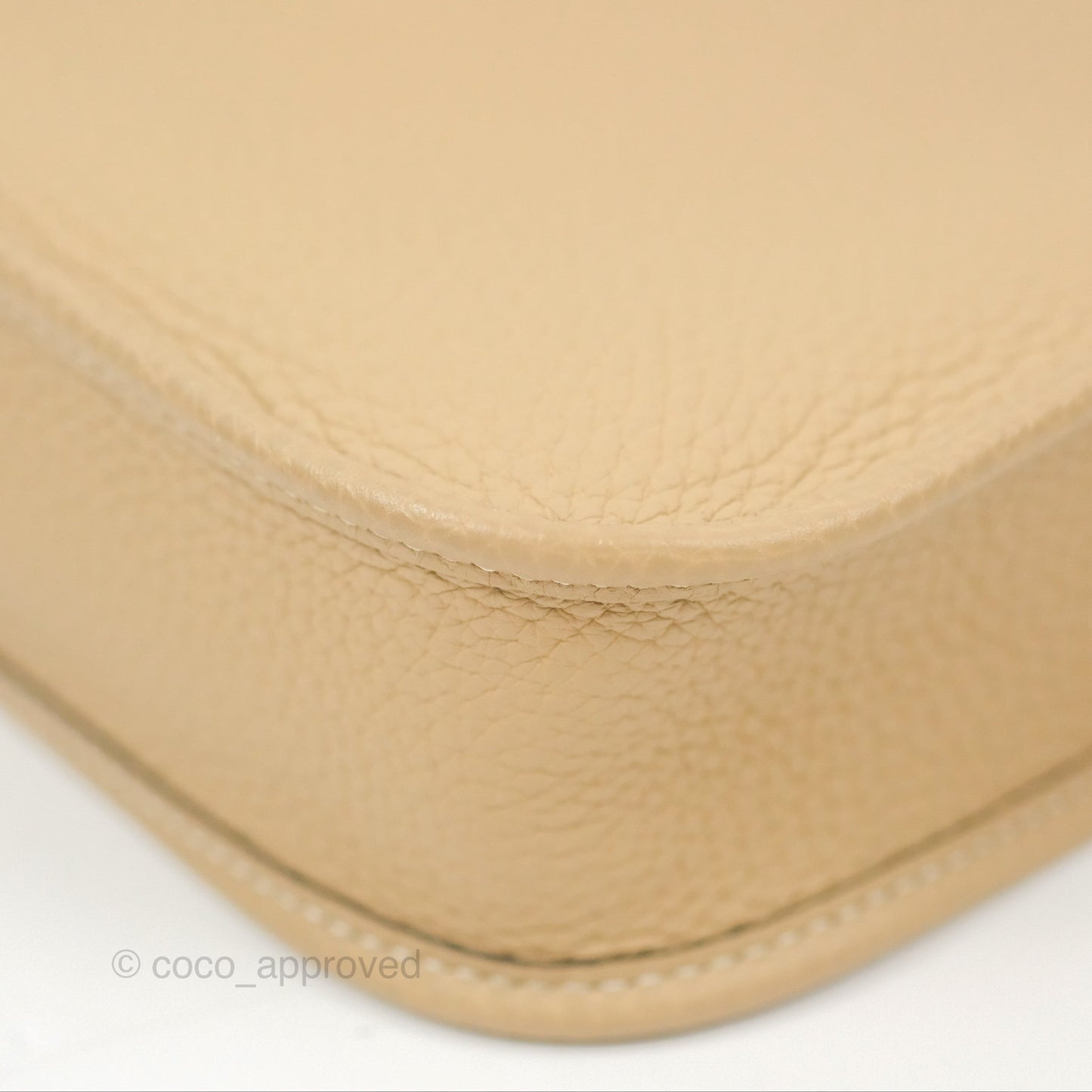 Hermès Mini Evelyne 16 Trench Clemence Palladium Hardware