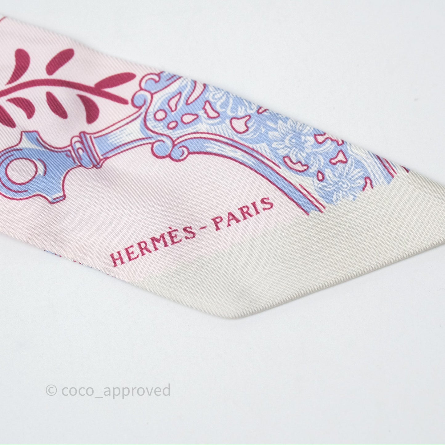 Hermès Etriers Remix SH/Rose Pale