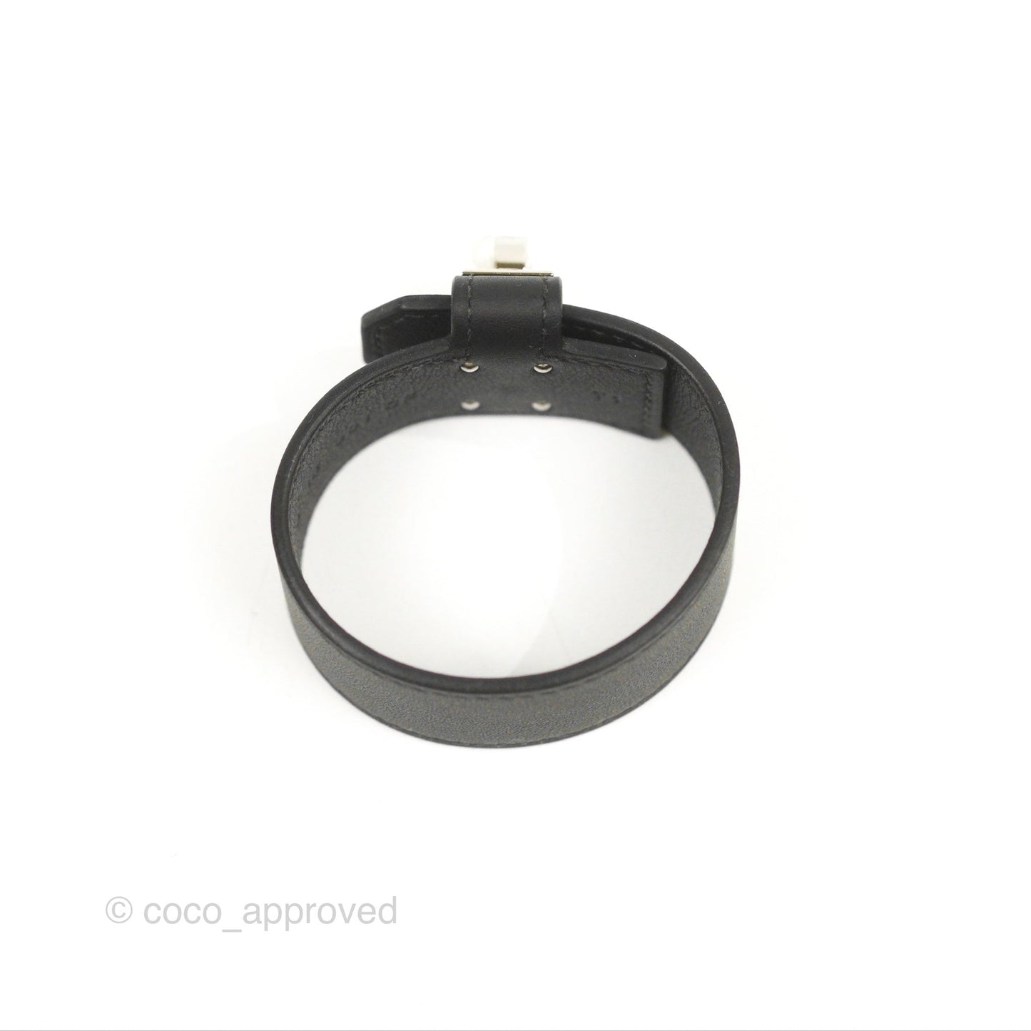 Hermès Kelly Twist Bracelet Swift Black Palladium Hardware