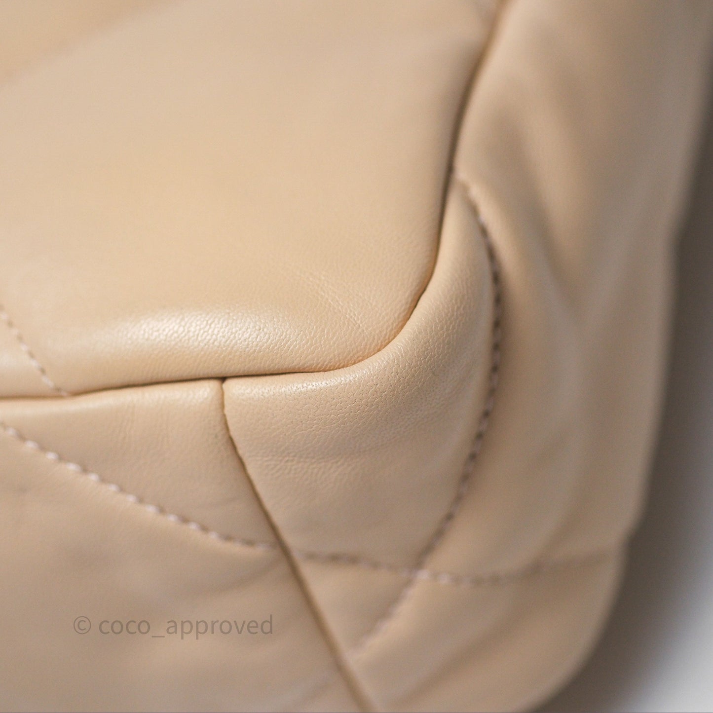 Chanel 19 Small Beige Mixed Hardware