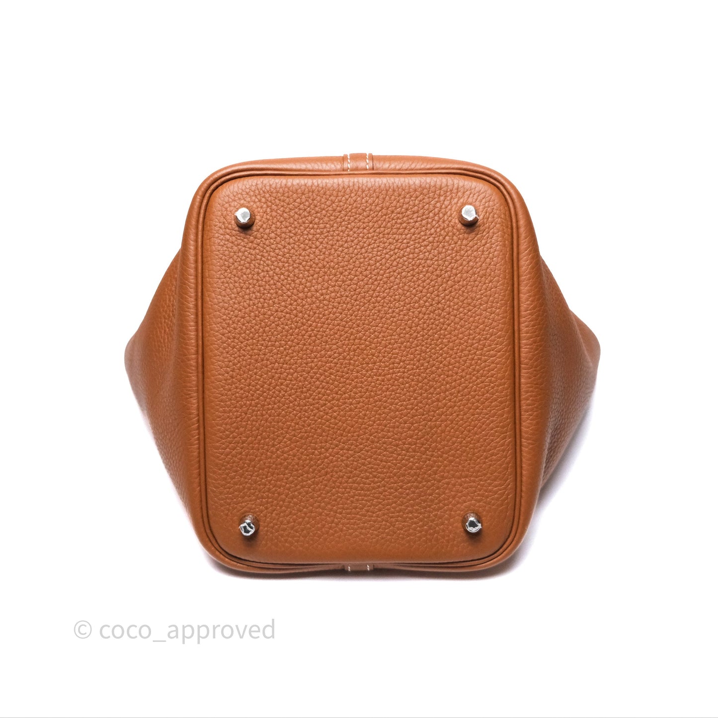 Hermès Picotin 22 Gold 37 Clemence Palladium Hardware