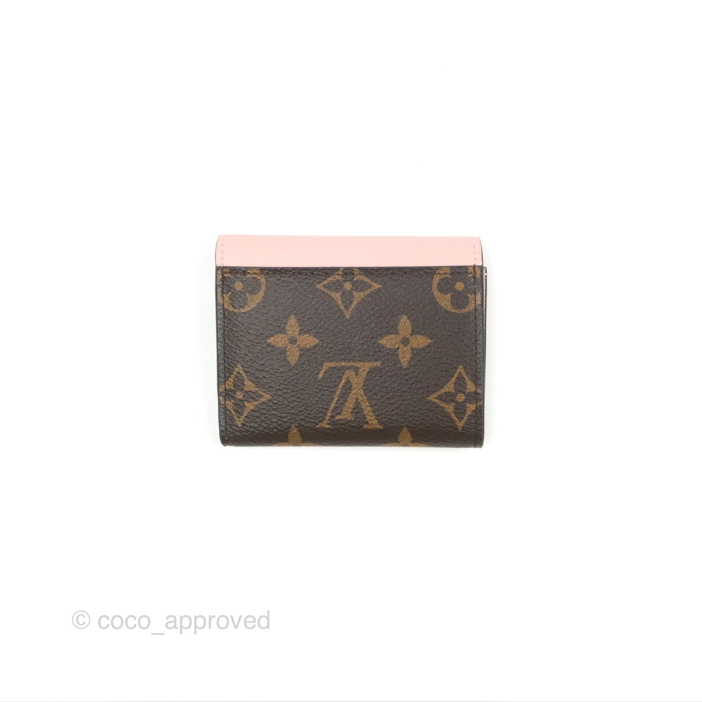 Louis Vuitton Victorine Wallet Monogram Canvas Rose Ballerina