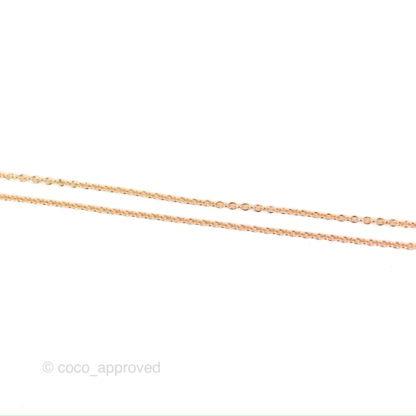 Hermès Farandole Pendant Necklace Small Model Rose Gold