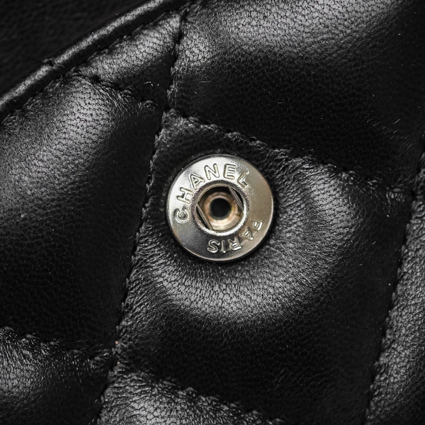 Chanel Jumbo Double Flap Black Lambskin Silver Hardware⁣⁣