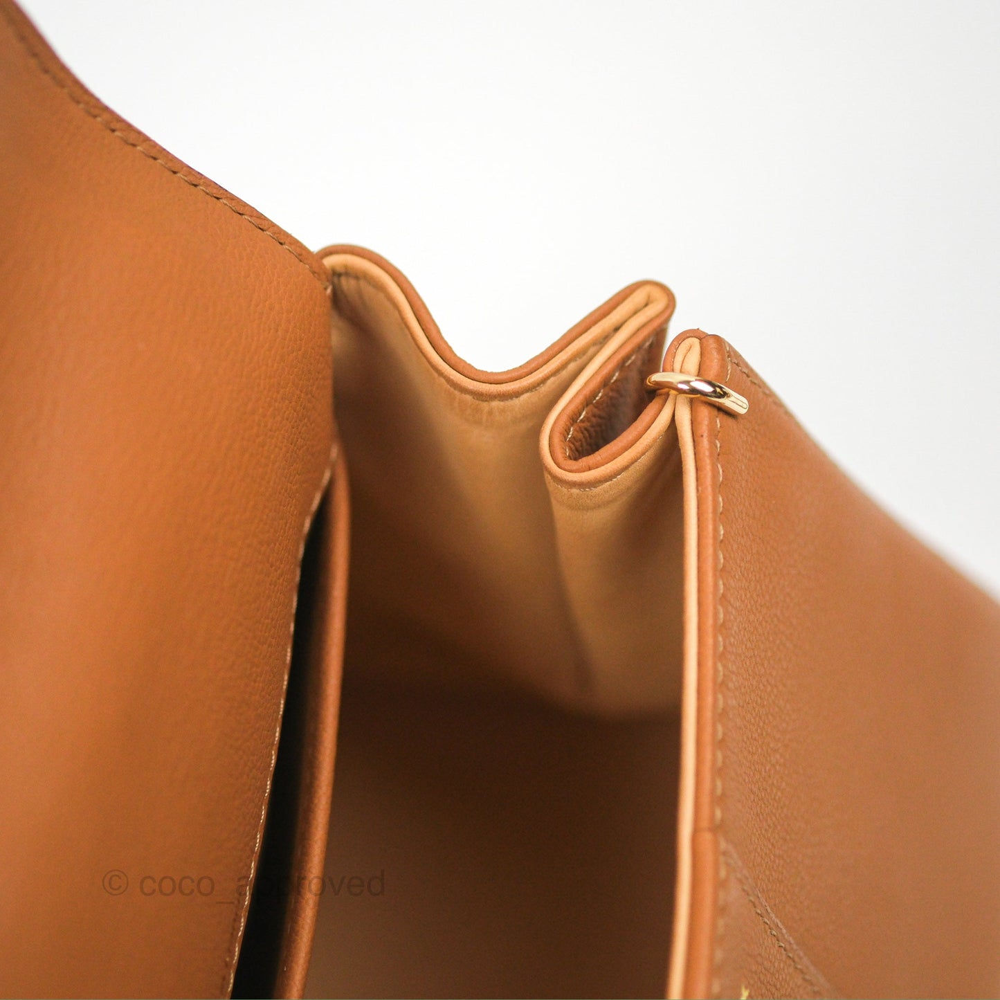Delvaux Mini Brillant Bag Vegetal Rodeo Calf Gold Hardware
