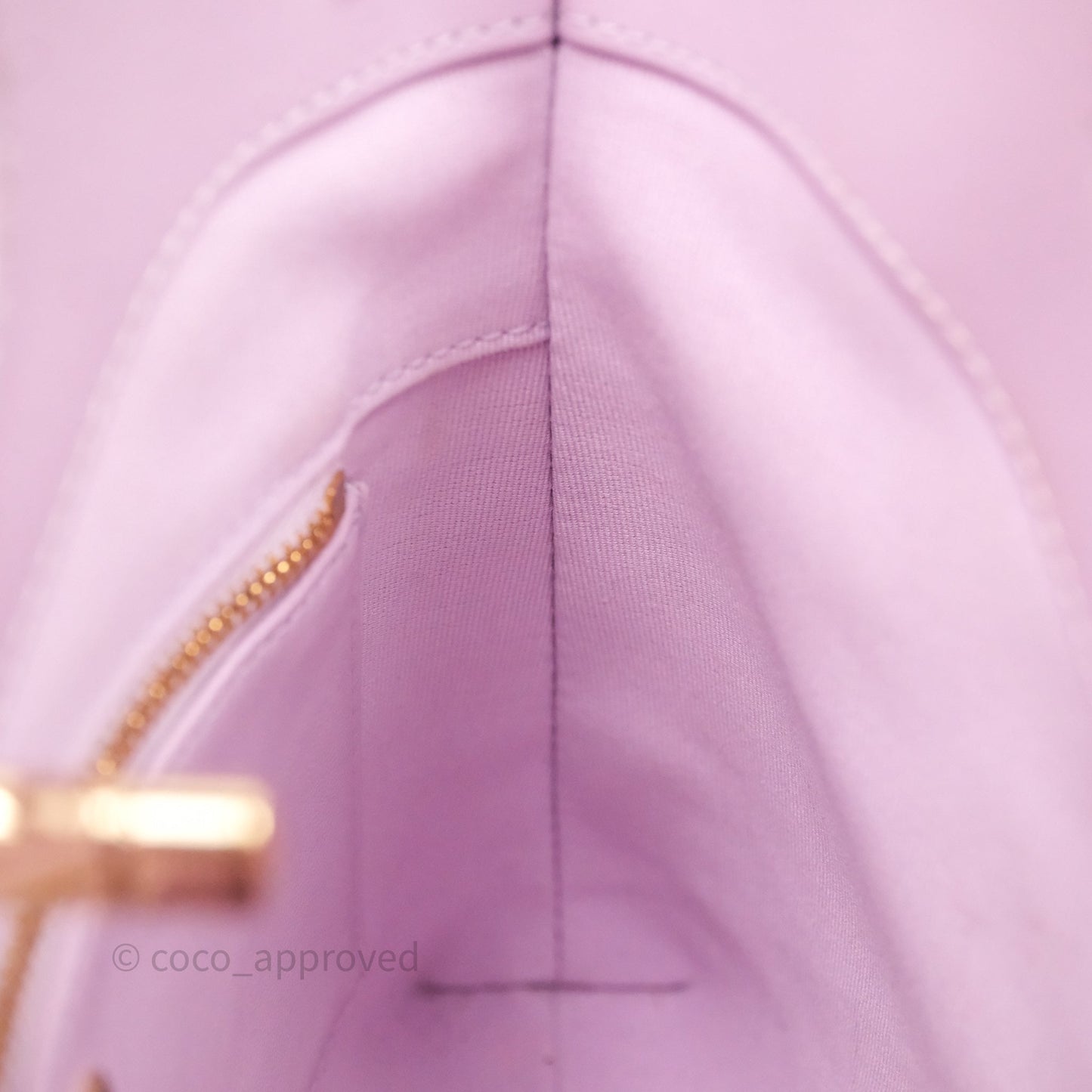 Chanel 31 Mini Lilac Shiny Lambskin Gold Hardware