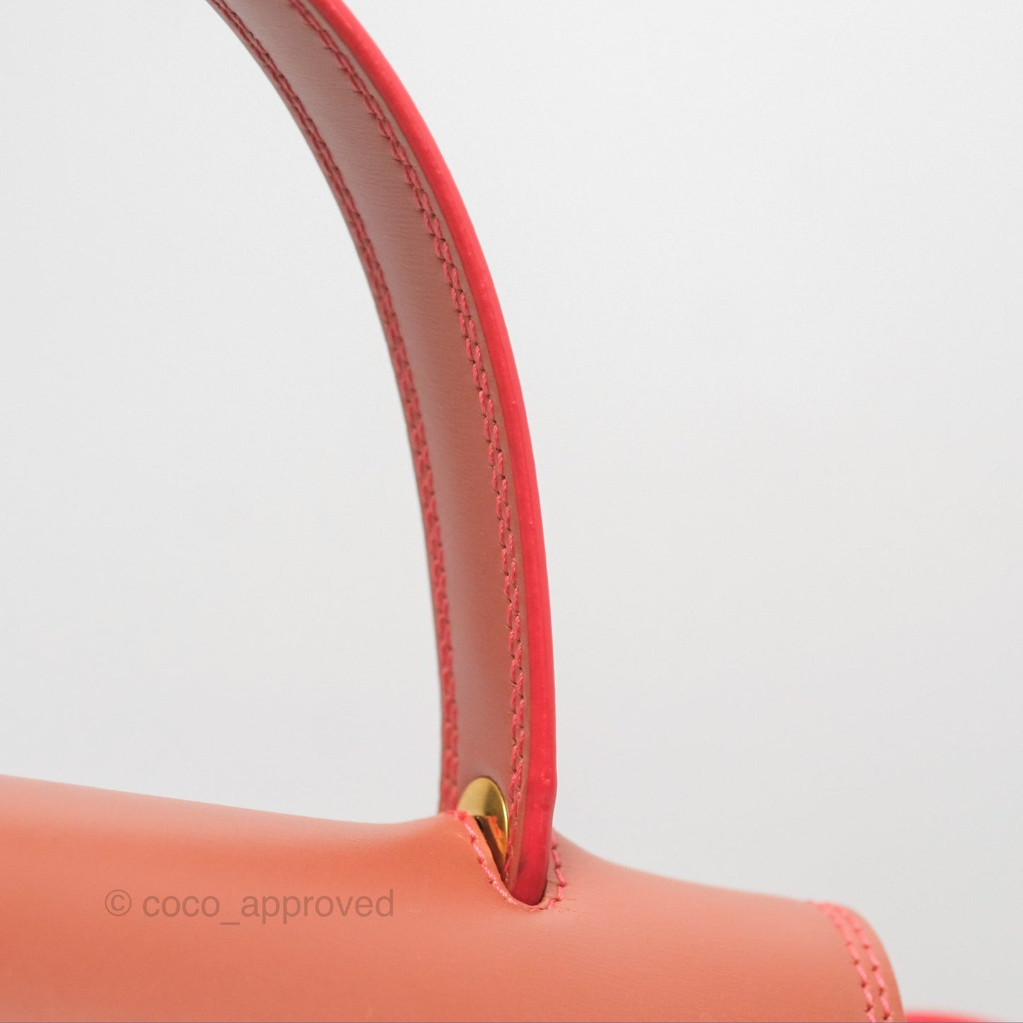 Celine Micro Belt Bag Terracotta Smooth Leather Gold Hardware