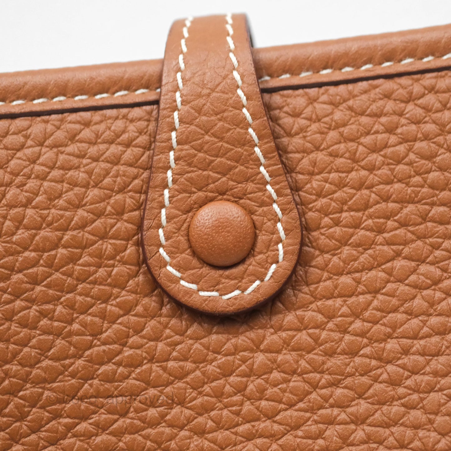 Hermès Mini Evelyne 16 Amazone Gold Clemence Palladium Hardware