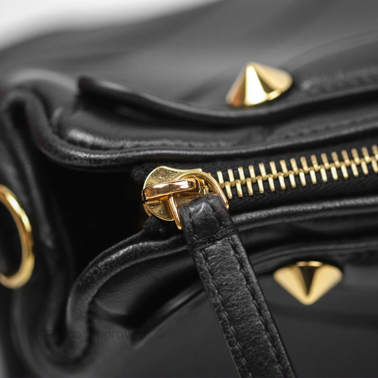 Fendi Medium By The Way Vit. Dolce Bag Black