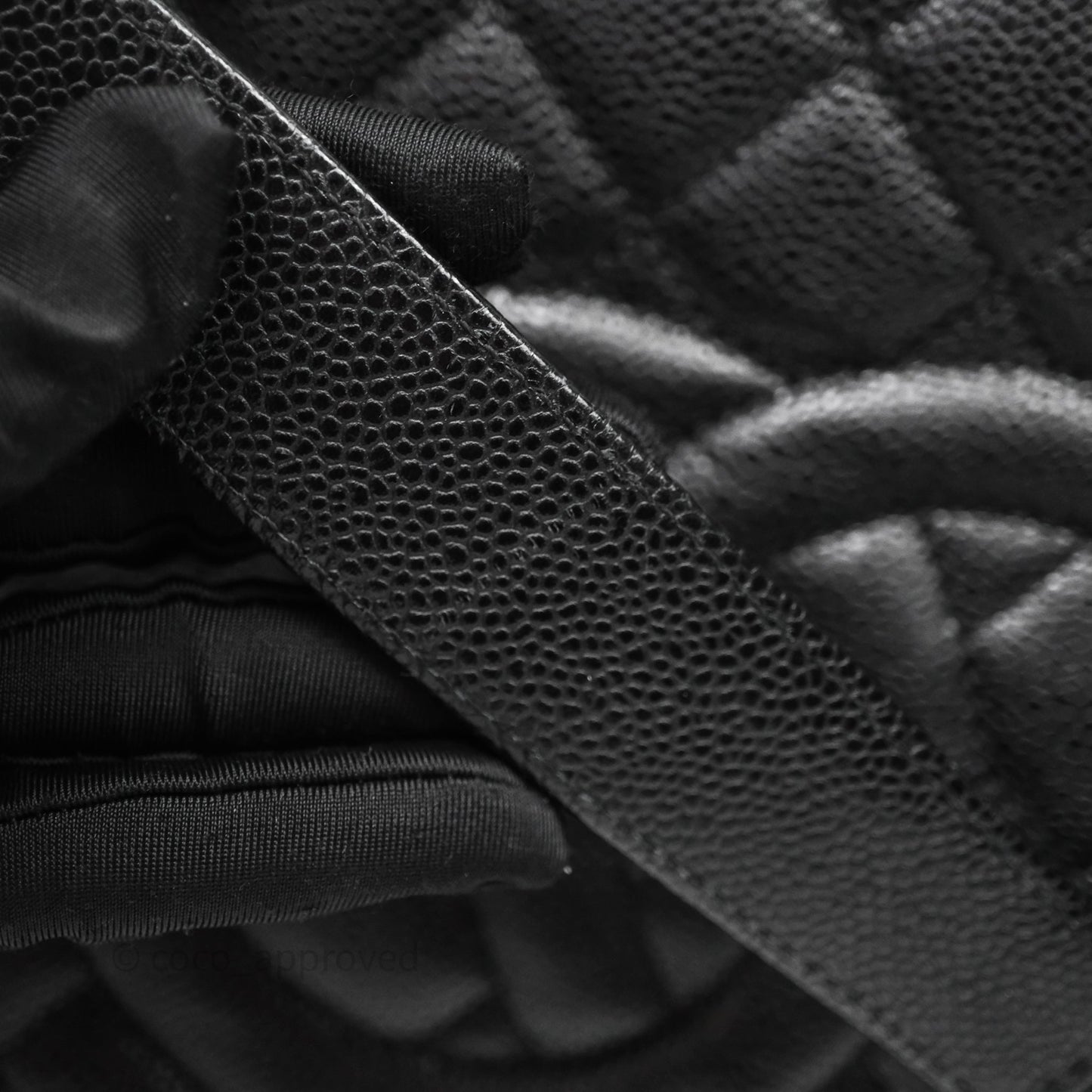 Chanel GST Black Caviar Gold Hardware
