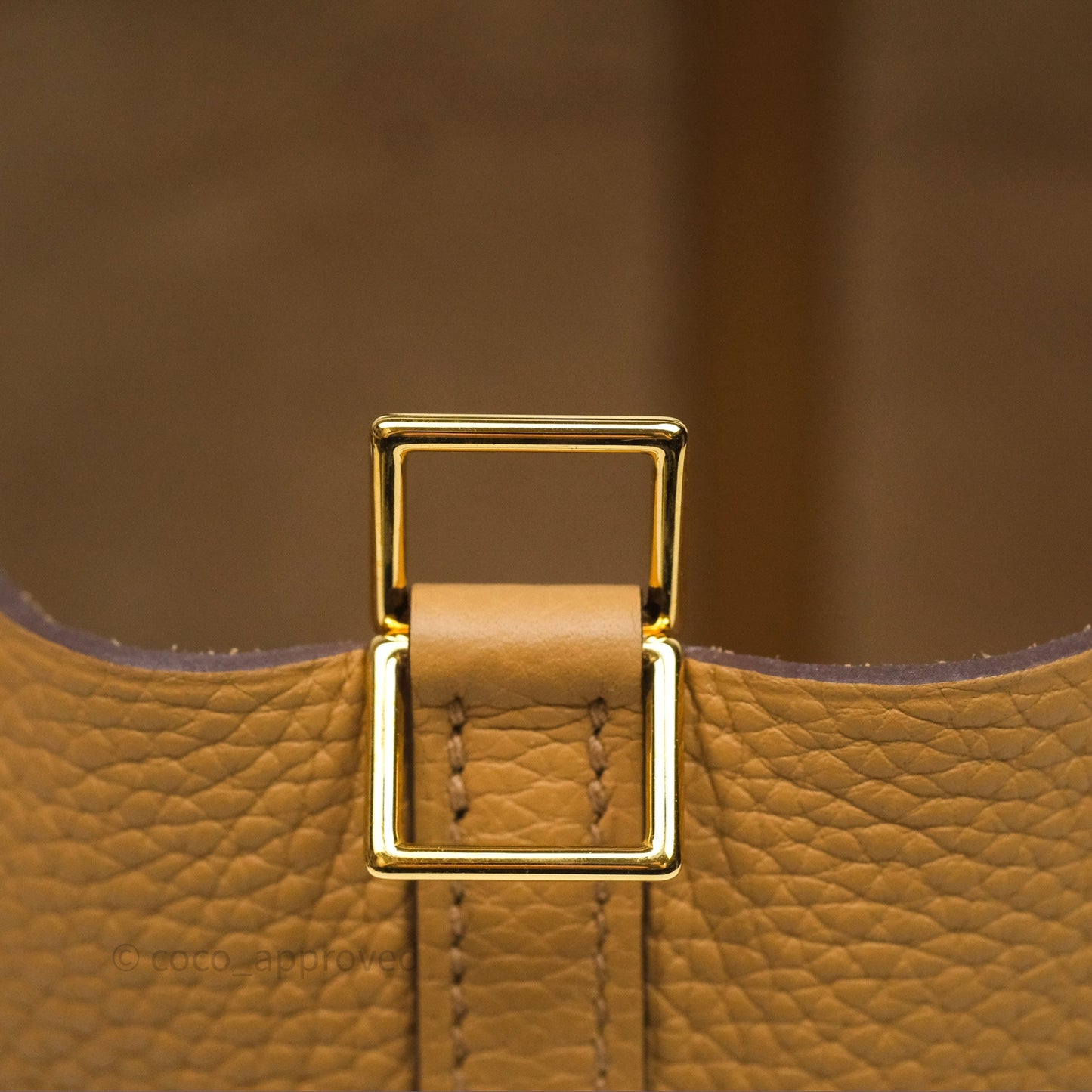 Hermès Picotin Lock 18 Biscuit 48 Clemence Gold Hardware