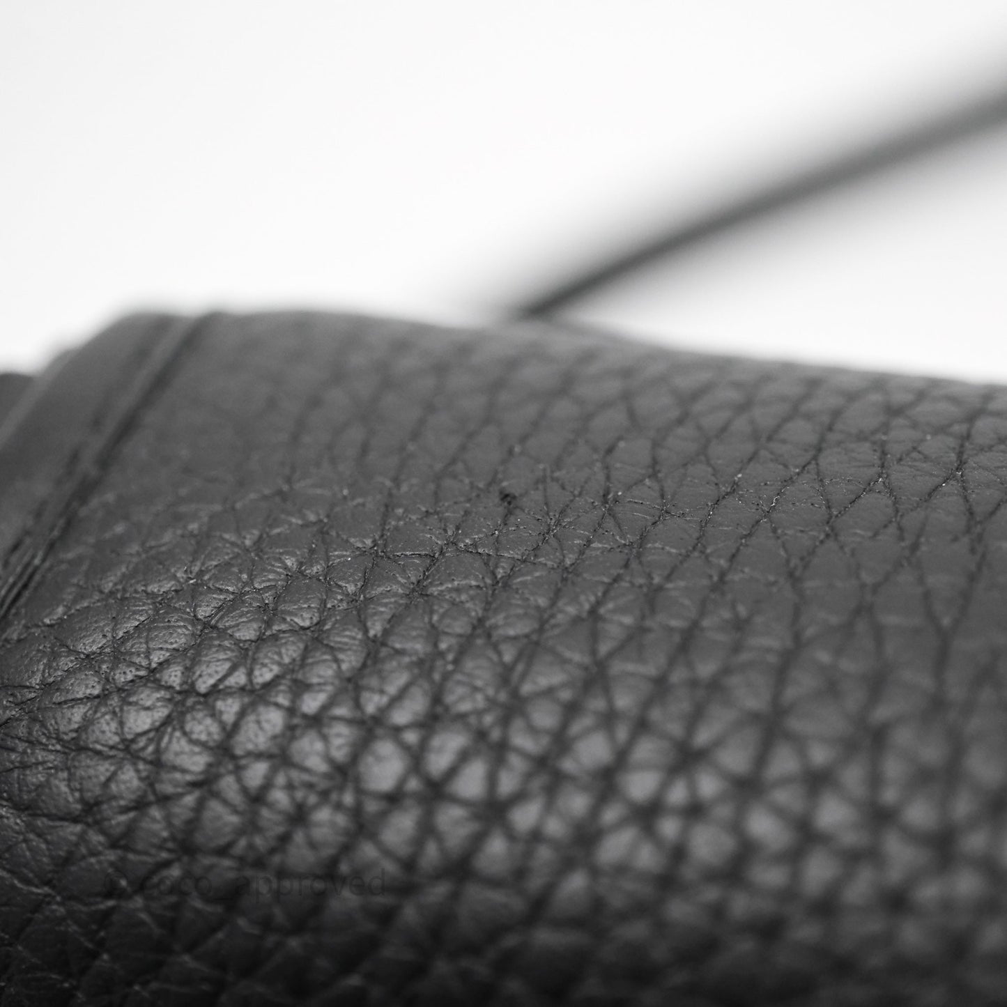 Dior Men's Mini Gallop Bag Black Grained Calfskin