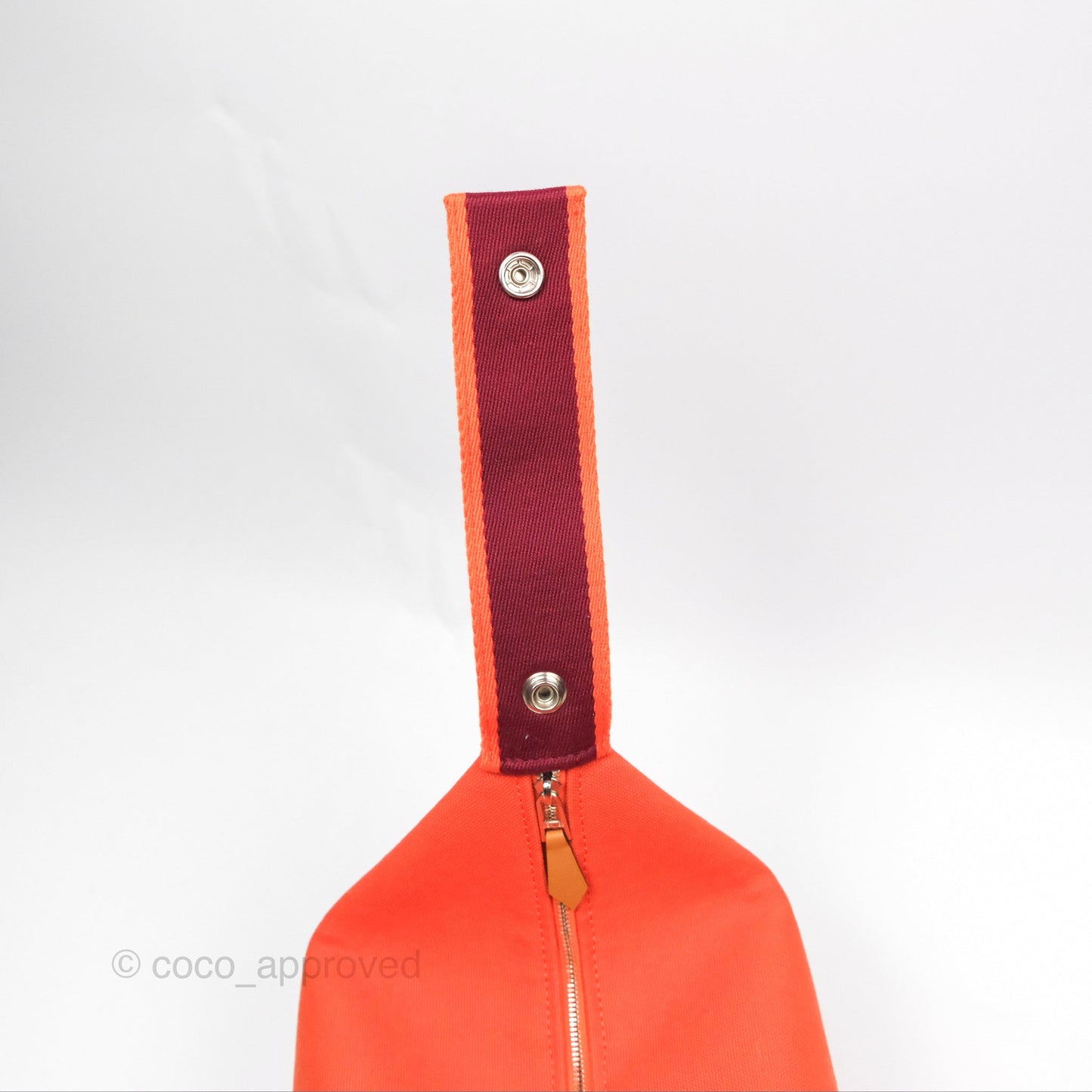 Hermès Small Bride-A-Brac Orange Feu Canvas