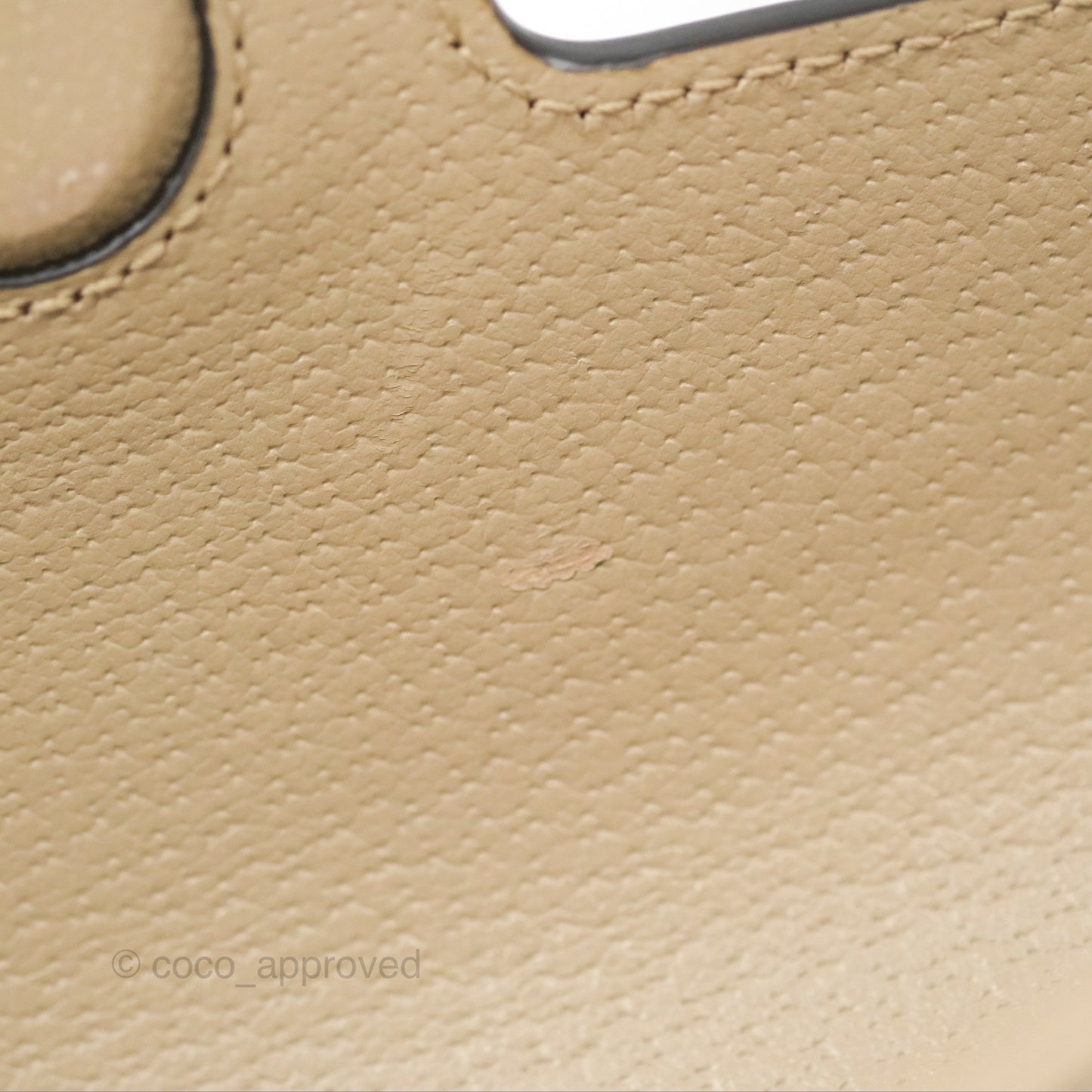 Gucci Horsebit 1955 Mini Bag Beige/White GG Supreme Canvas