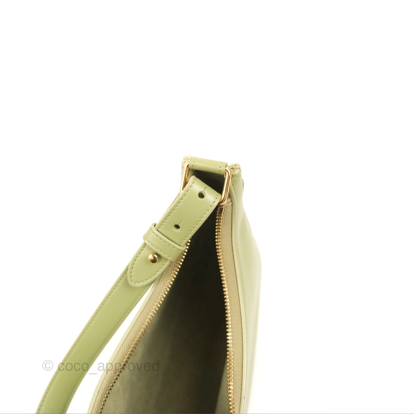 Celine Ava Bag Avocado Green Calfskin