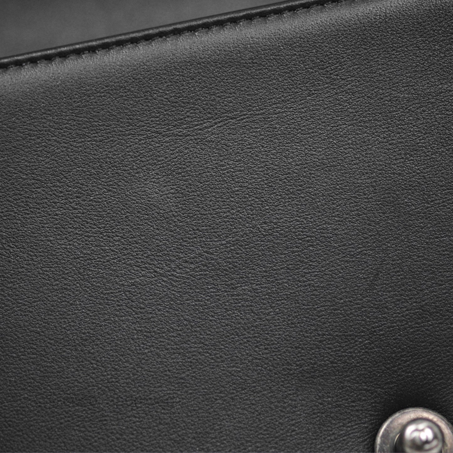 Chanel Boy Quilted Medium Black Calfskin Ruthenium Hardware
