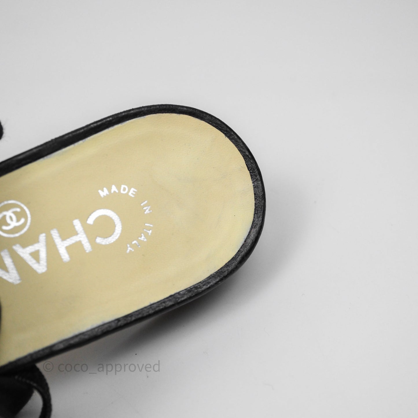 Chanel Classic Slingback Black Size 38