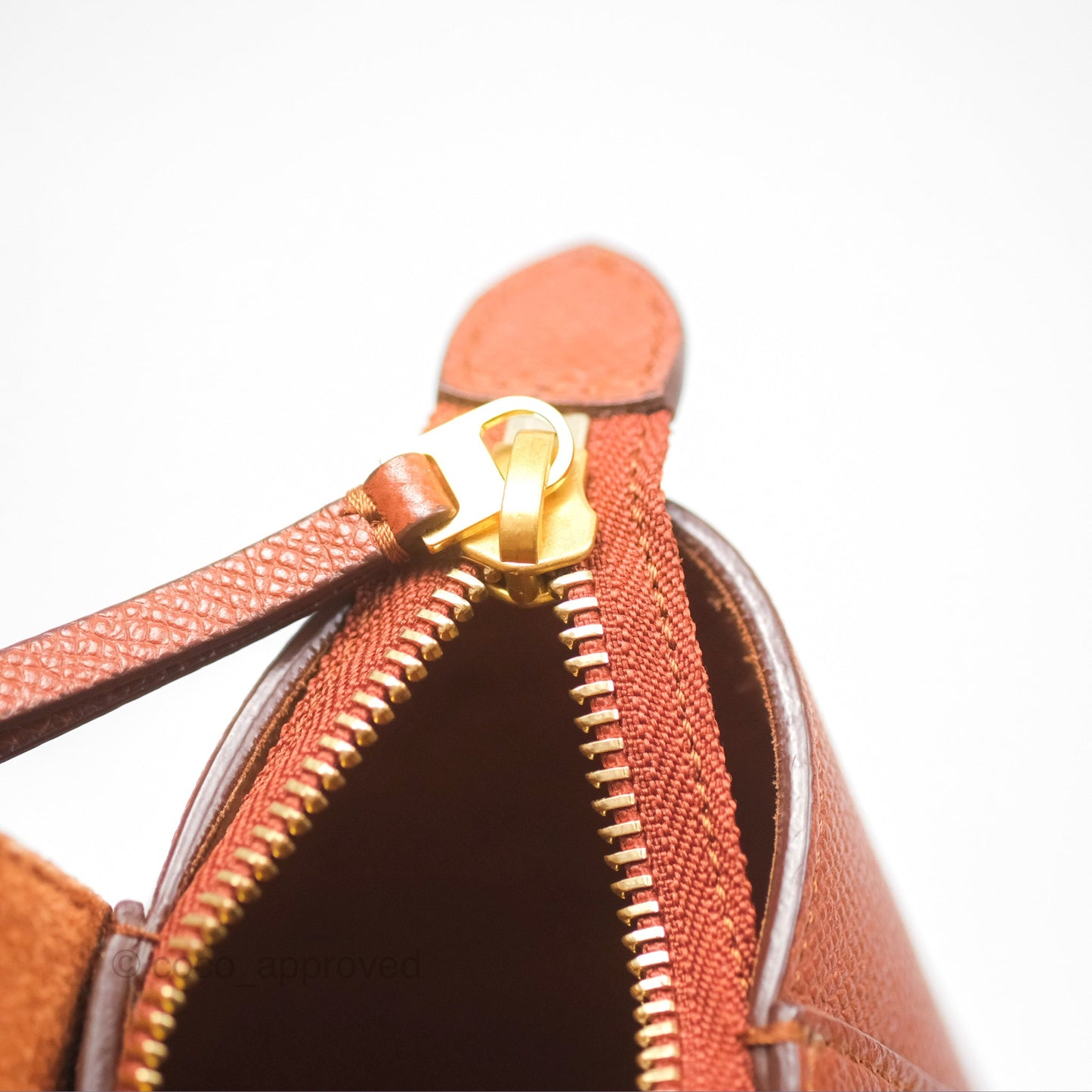 Celine Nano Belt Bag Caramel Grained Calfskin Gold Hardware