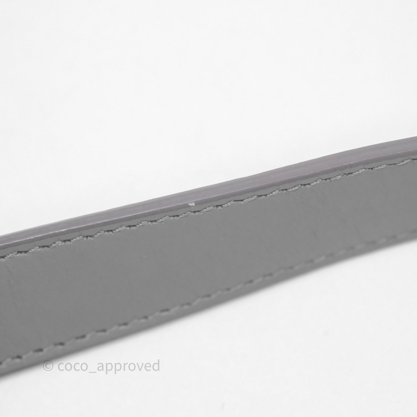 Christian Dior Medium Bobby Flap Grey Box Calfskin