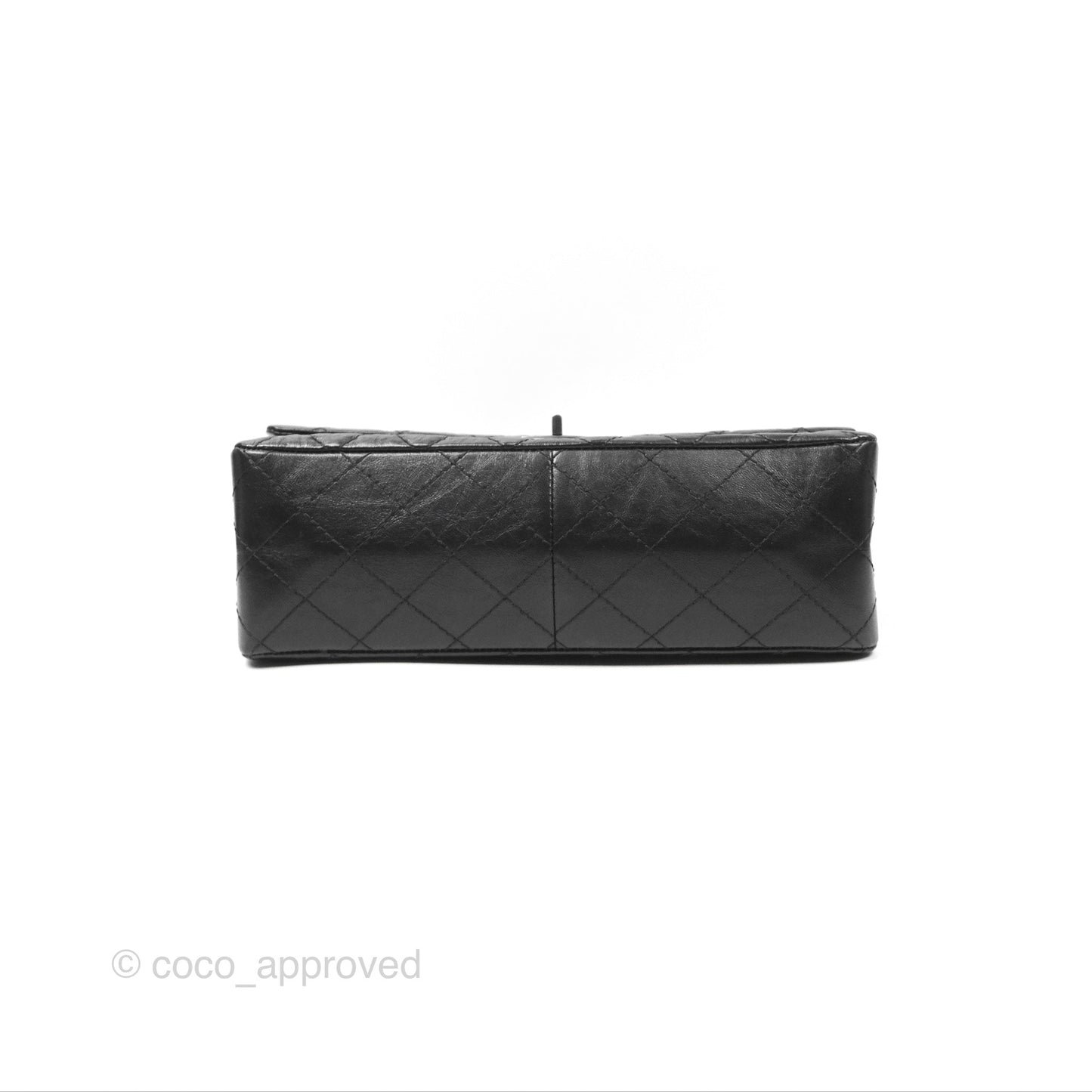 Chanel Reissue 226 Quilted Black Aged Calfskin Ruthenium Hardware