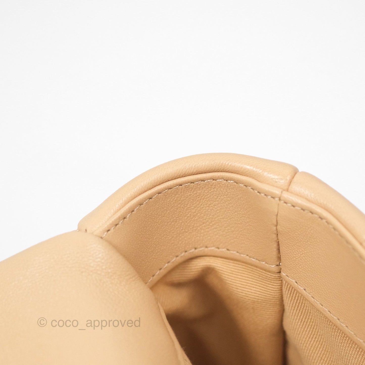 Chanel 19 Small Beige Mixed Hardware