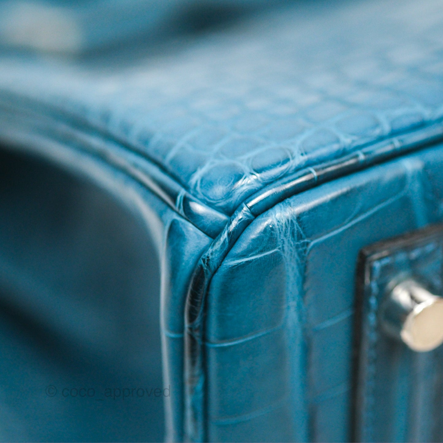 Hermès Birkin 30 Retourne Colvert Matte Niloticus Crocodile Palladium Hardware