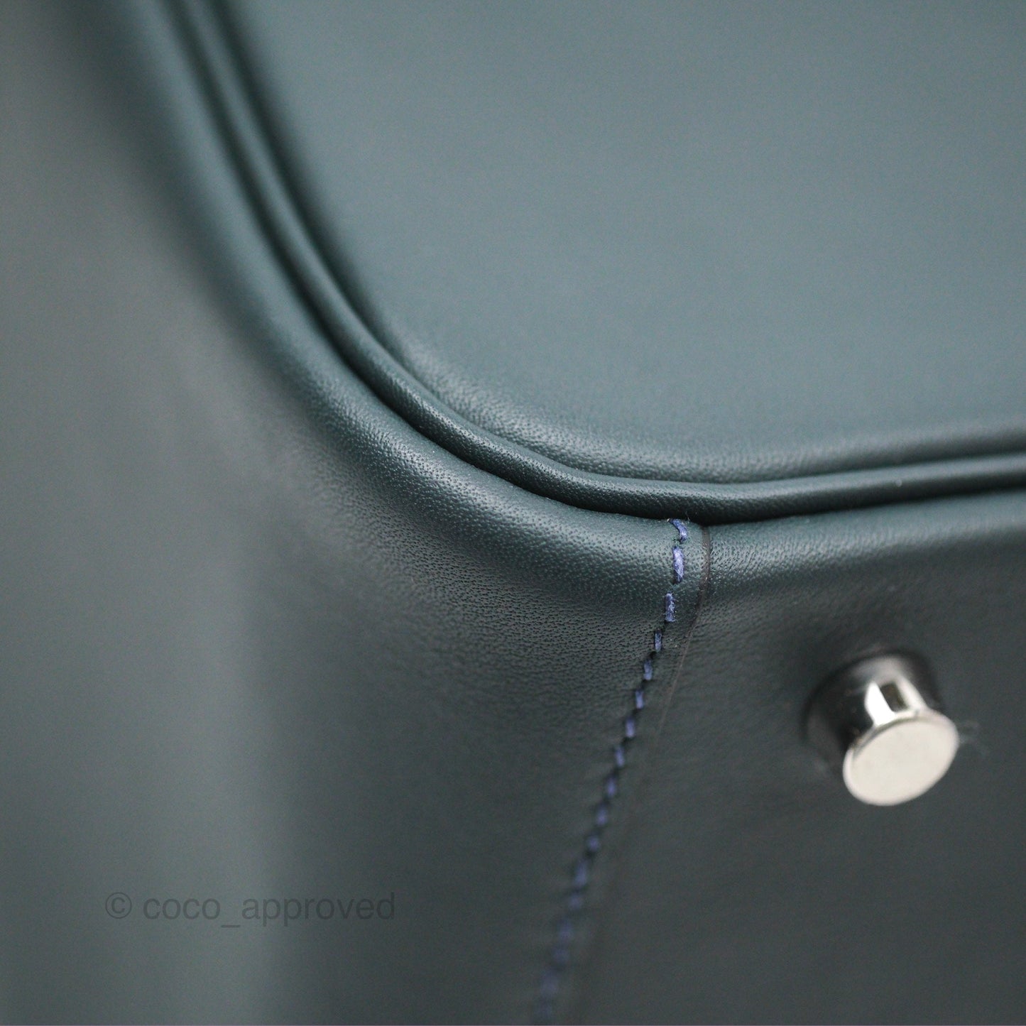 Hermès Lindy 26 Vert Rousseau/ Malachite Swift Palladium Hardware