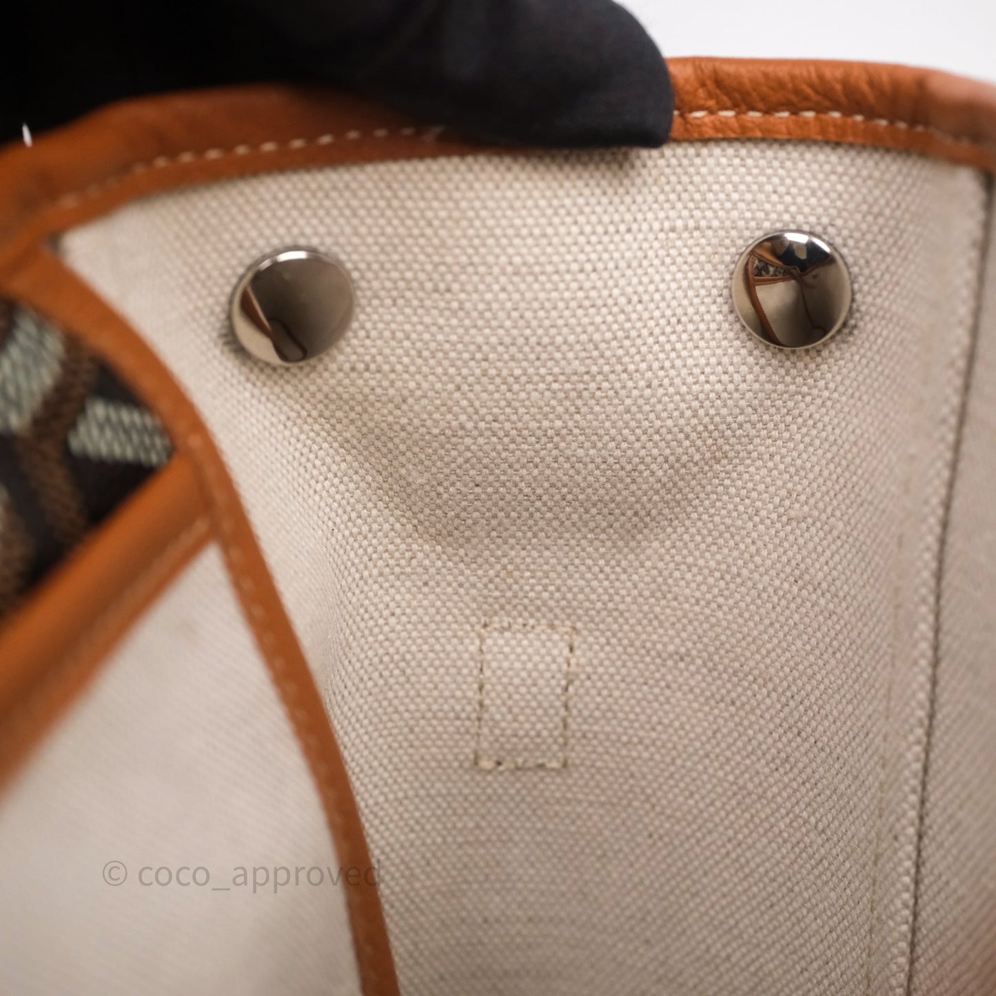 Goyard Mini Alpin Backpack Black/ Tan  Goyardine Calfskin