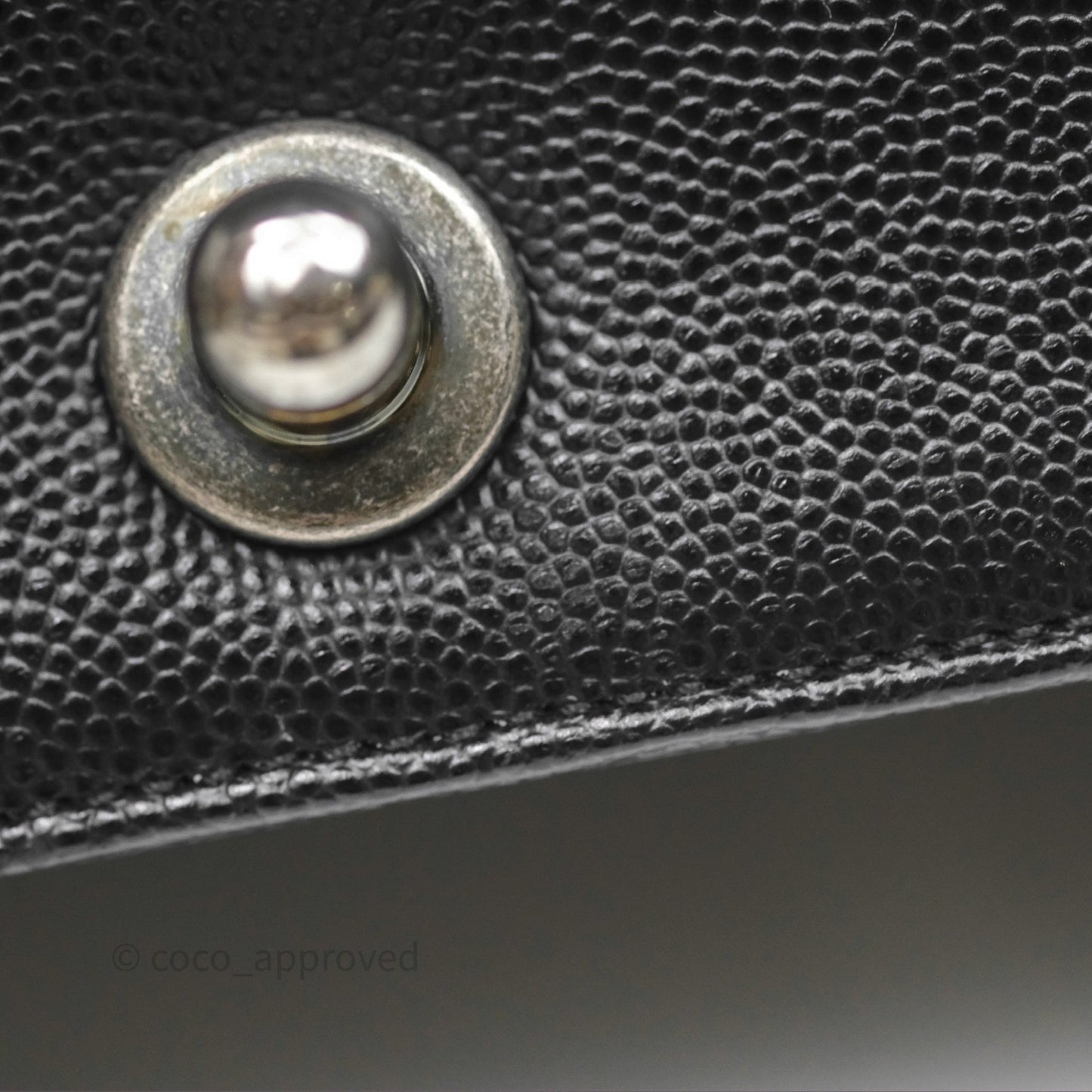 Chanel Quilted Medium Boy Black Caviar Ruthenium Hardware