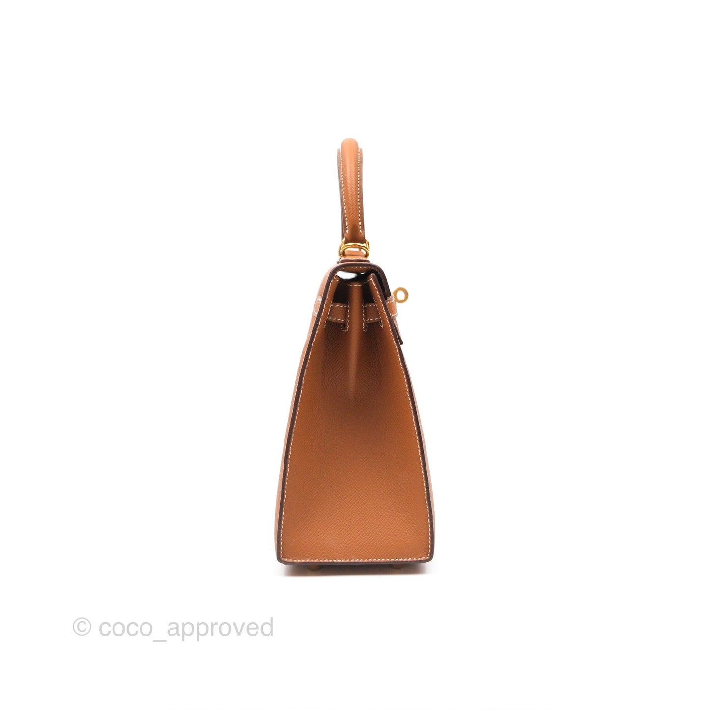 Hermès Kelly 25 Sellier Gold 37 Epsom Gold Hardware