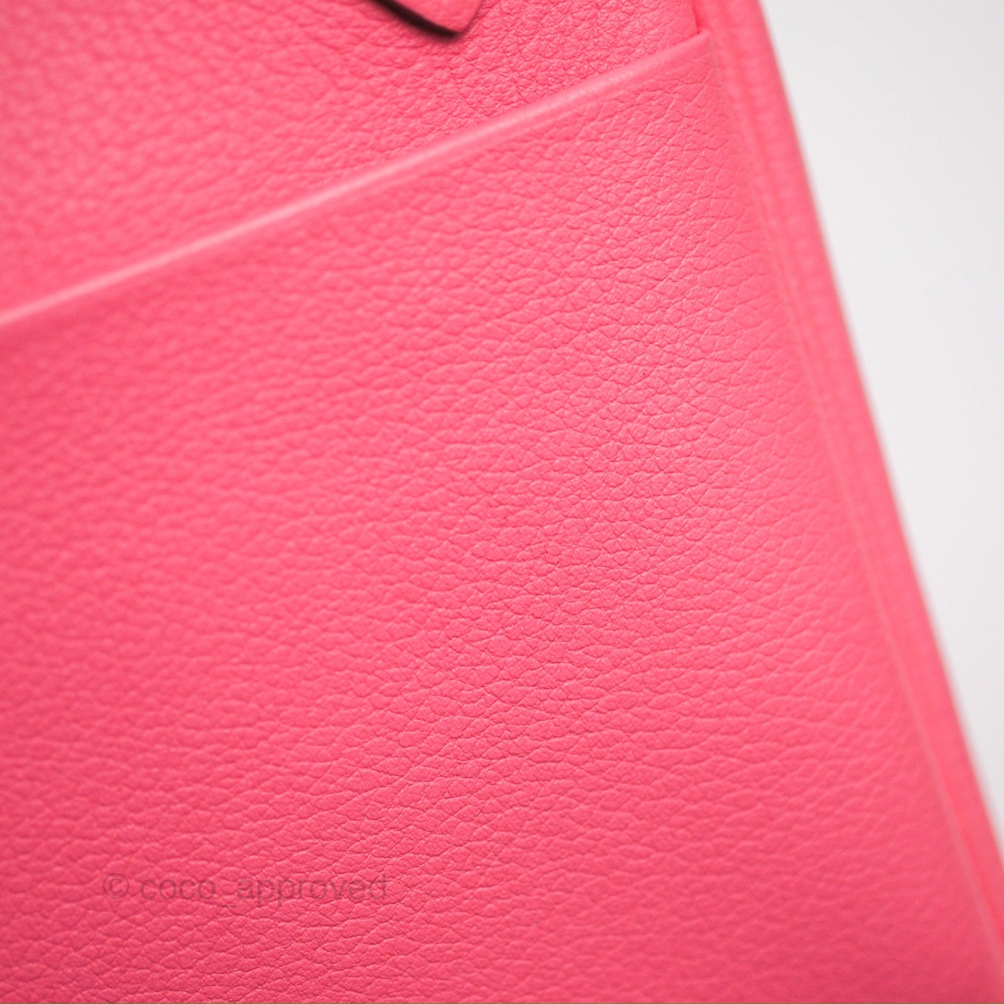 Hermès Lindy 26 Rose Azalee Evercolor Palladium Hardware