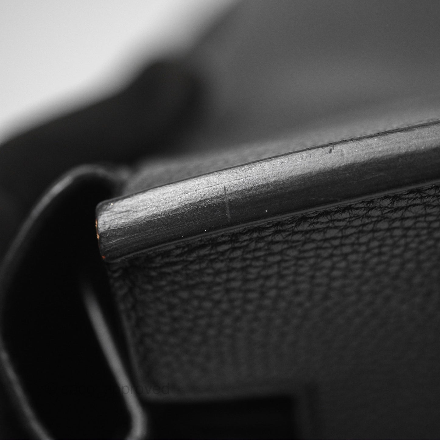 Hermès Birkin 30 Retourne Black Noir 89 Togo Palladium Hardware