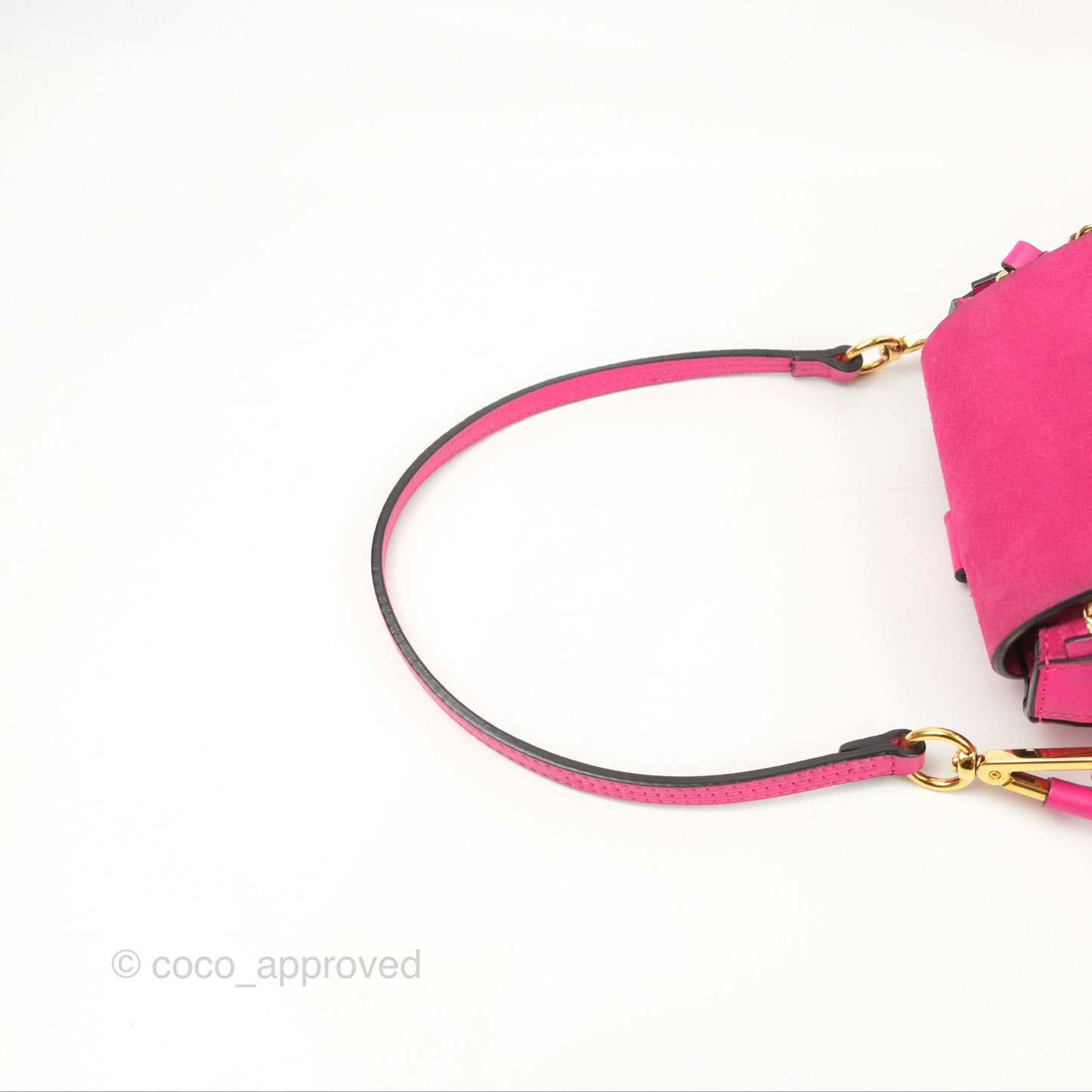 Chloé Mini Faye Backpack Hot Pink