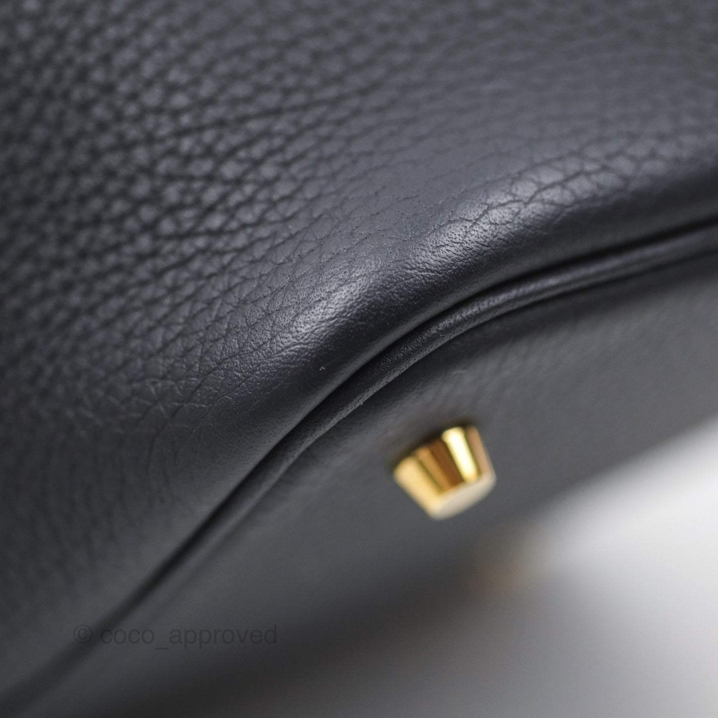 Hermès Picotin 22 Caban 3Y Clemence Gold Hardware