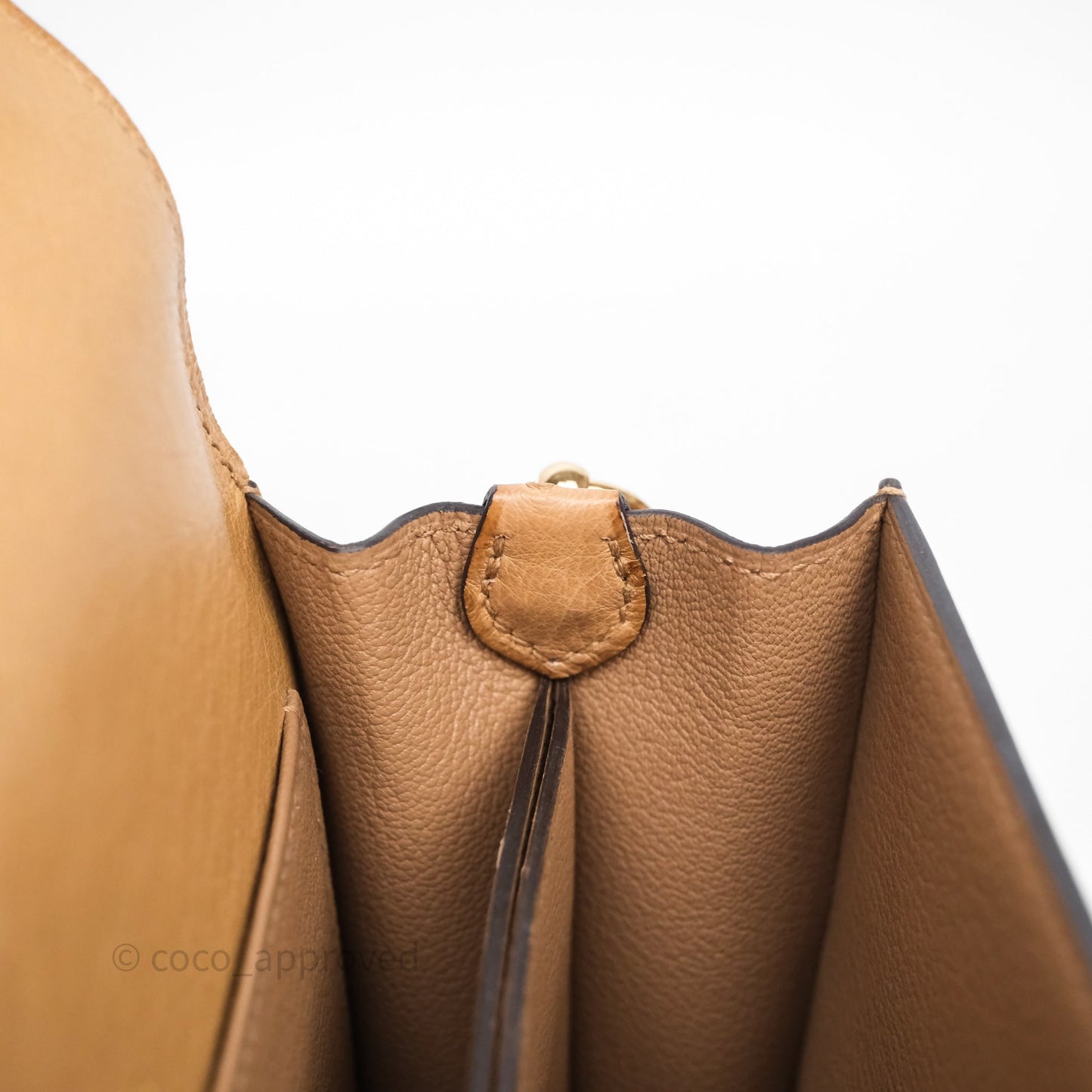 Hermès Roulis Mini 18 Chai 0M Ostich Gold Hardware