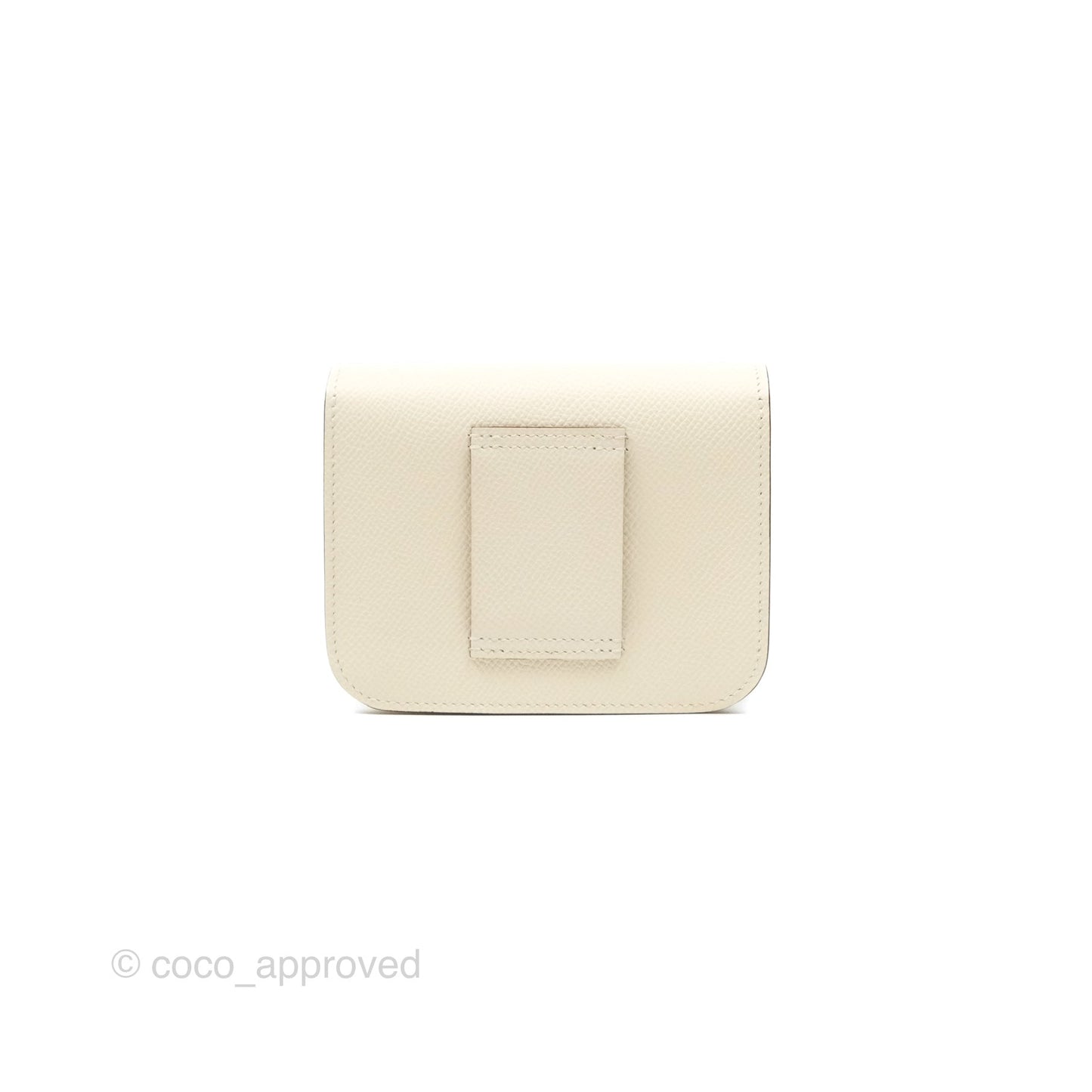 Hermès Constance Slim Wallet Nata I2 Epsom Gold Hardware