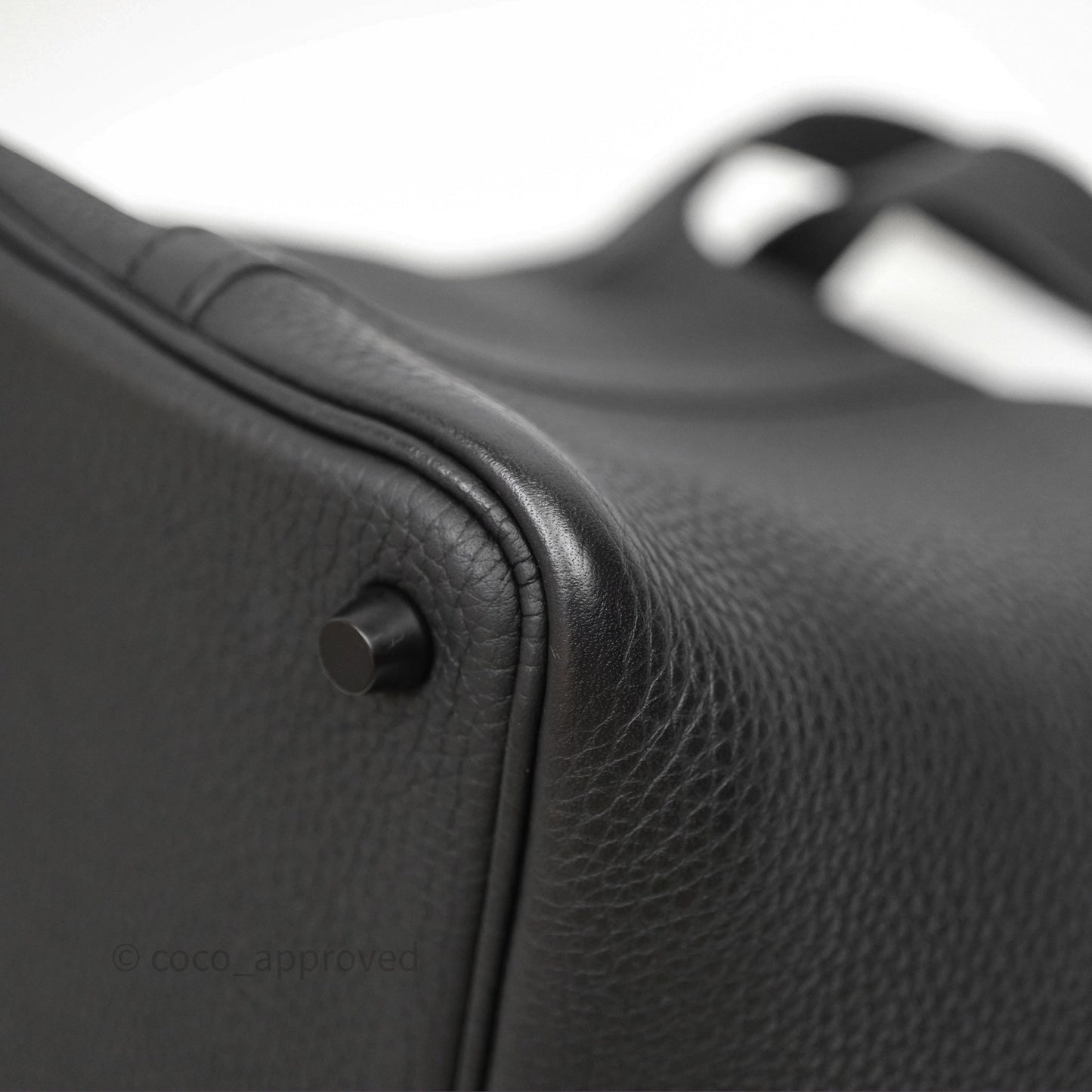 Hermès Picotin 18 Black Noir Clemence So Black Hardware