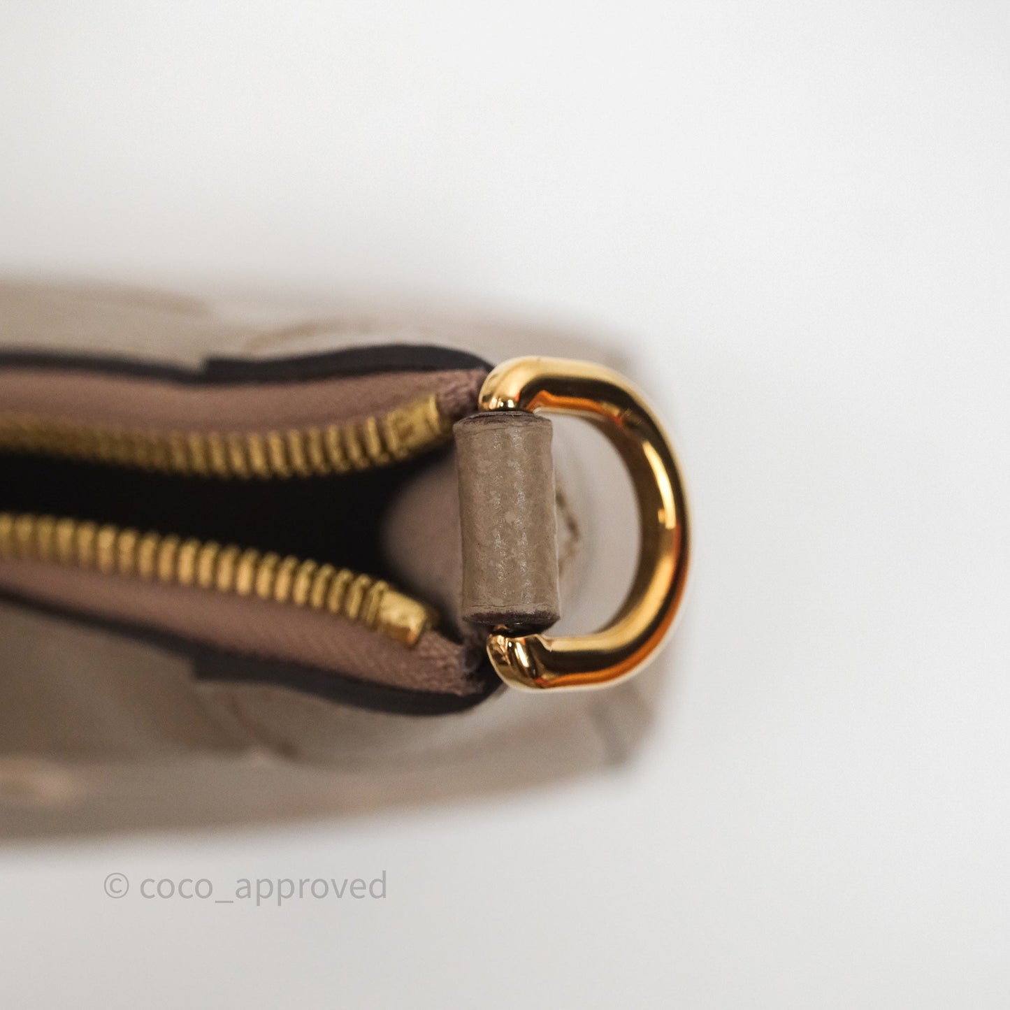 Louis Vuitton Bagatelle Bag Monogram Empreinte Beige