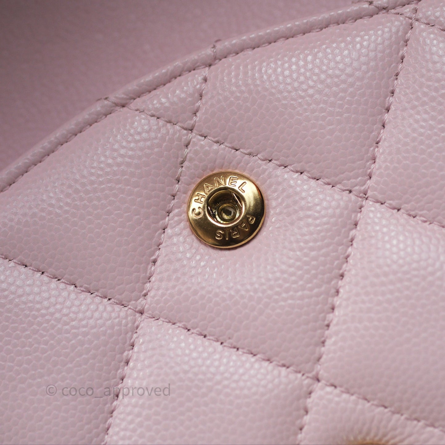 Chanel Jumbo Classic Double Flap Pink Caviar Gold Hardware⁣⁣