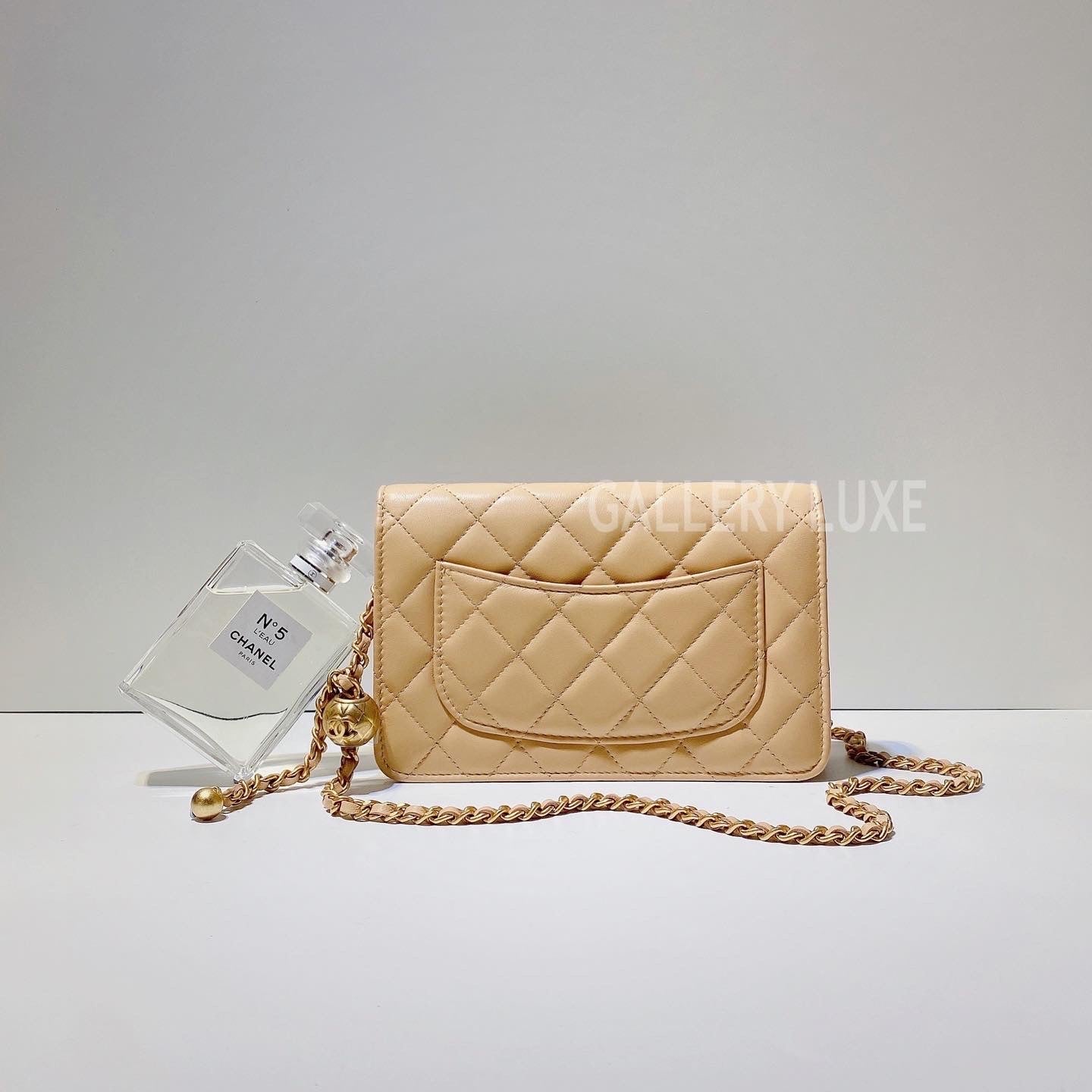 No.3308-Chanel Pearl Crush Wallet On Chain (Brand New / 全新)