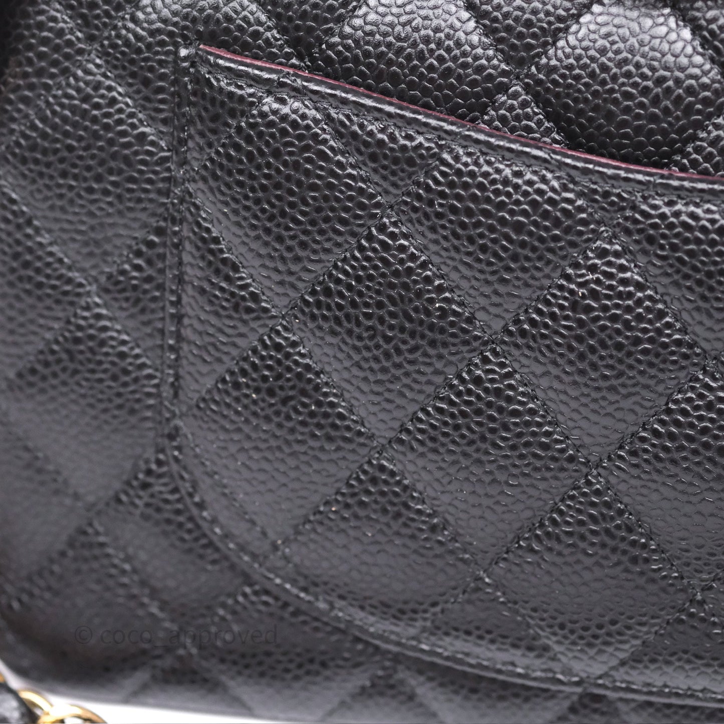 Chanel Small Classic Flap Quilted Black Caviar Gold Hardware