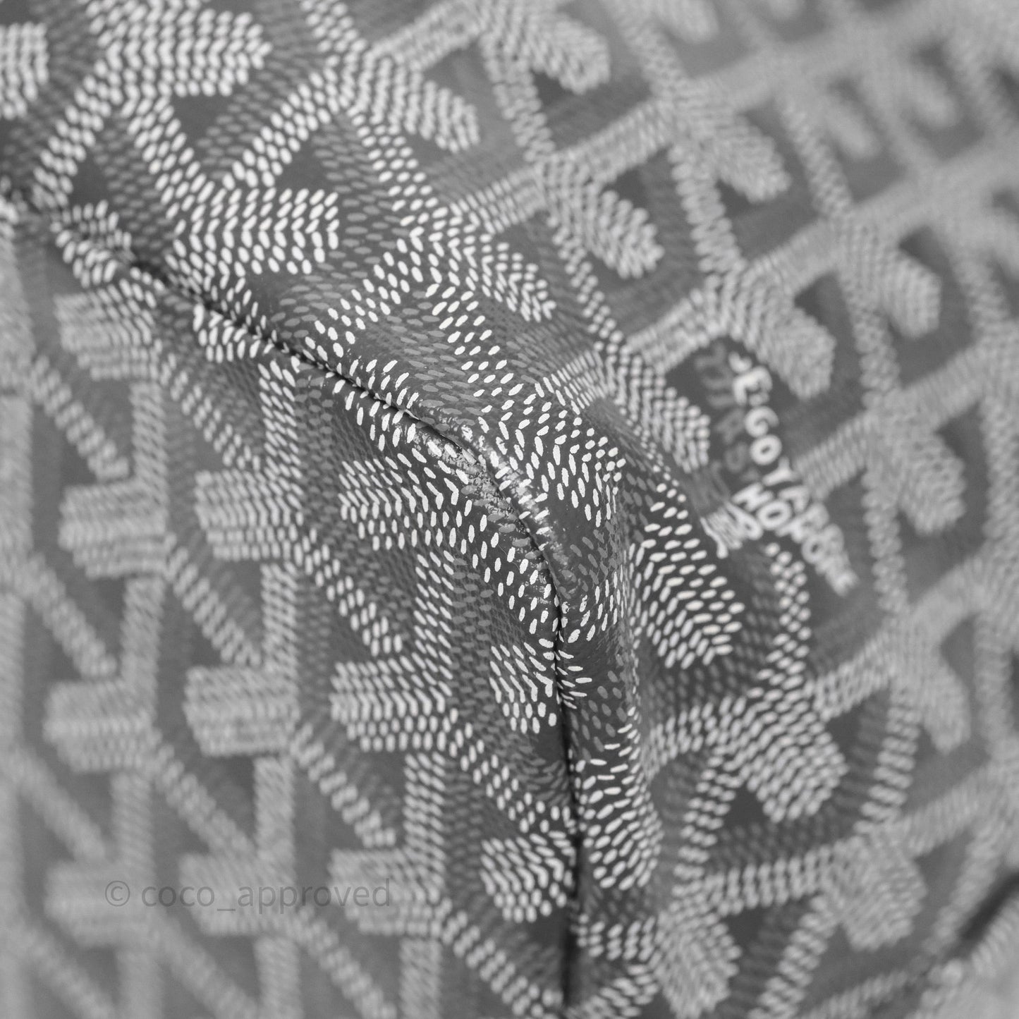 Goyard Bohème Hobo Bag Grey Goyardine Canvas