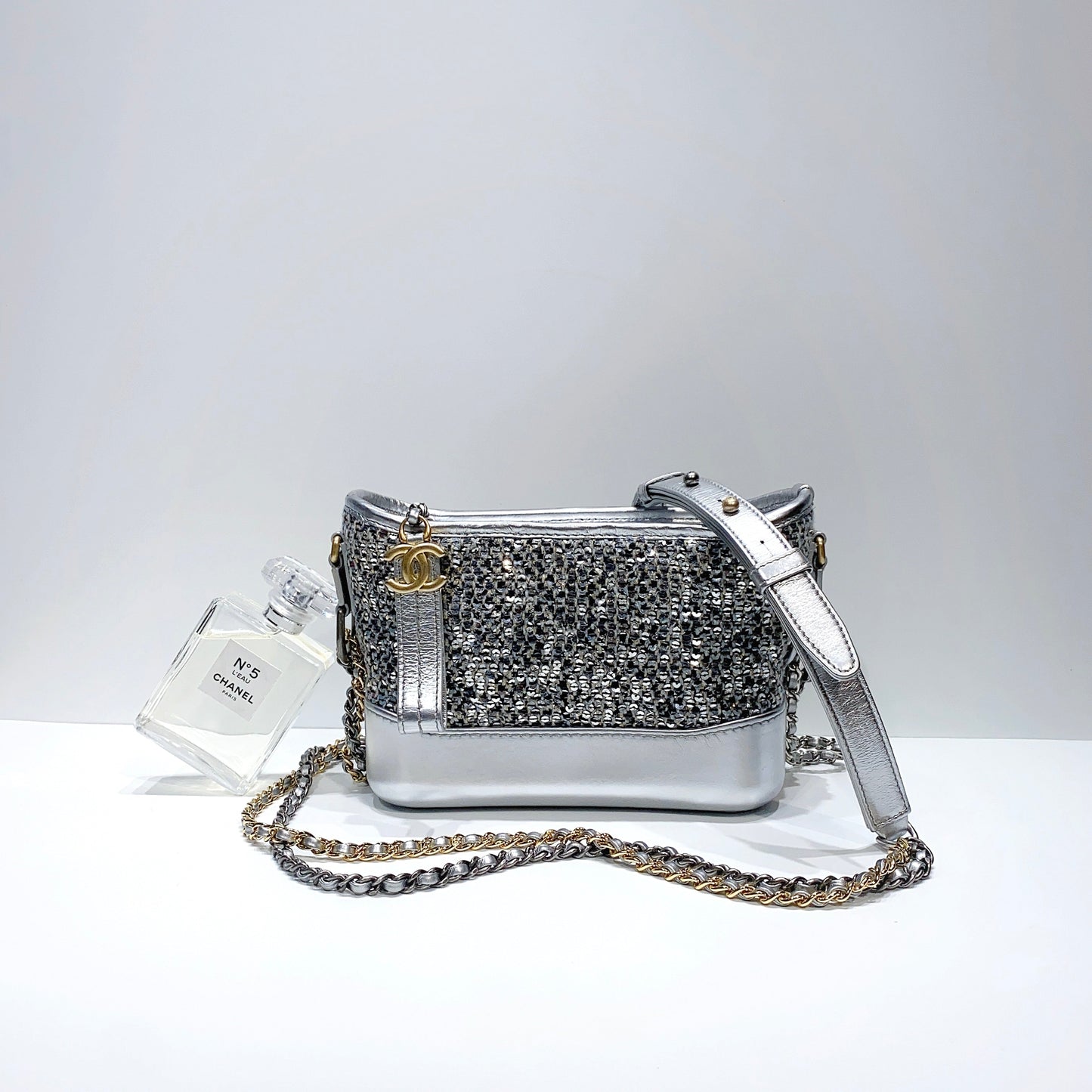No.3552-Chanel Sequin Small Gabrielle Hobo Bag