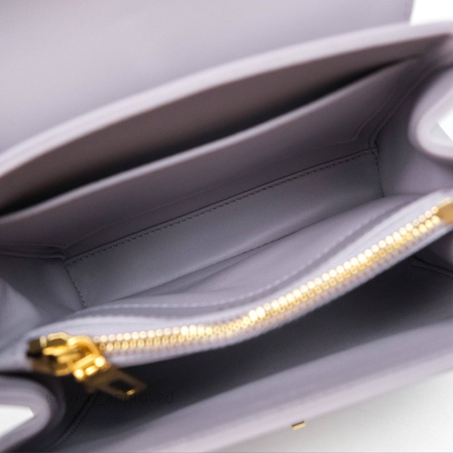 Celine Mini 16 Bag in Satinated Calfskin Light Lilac