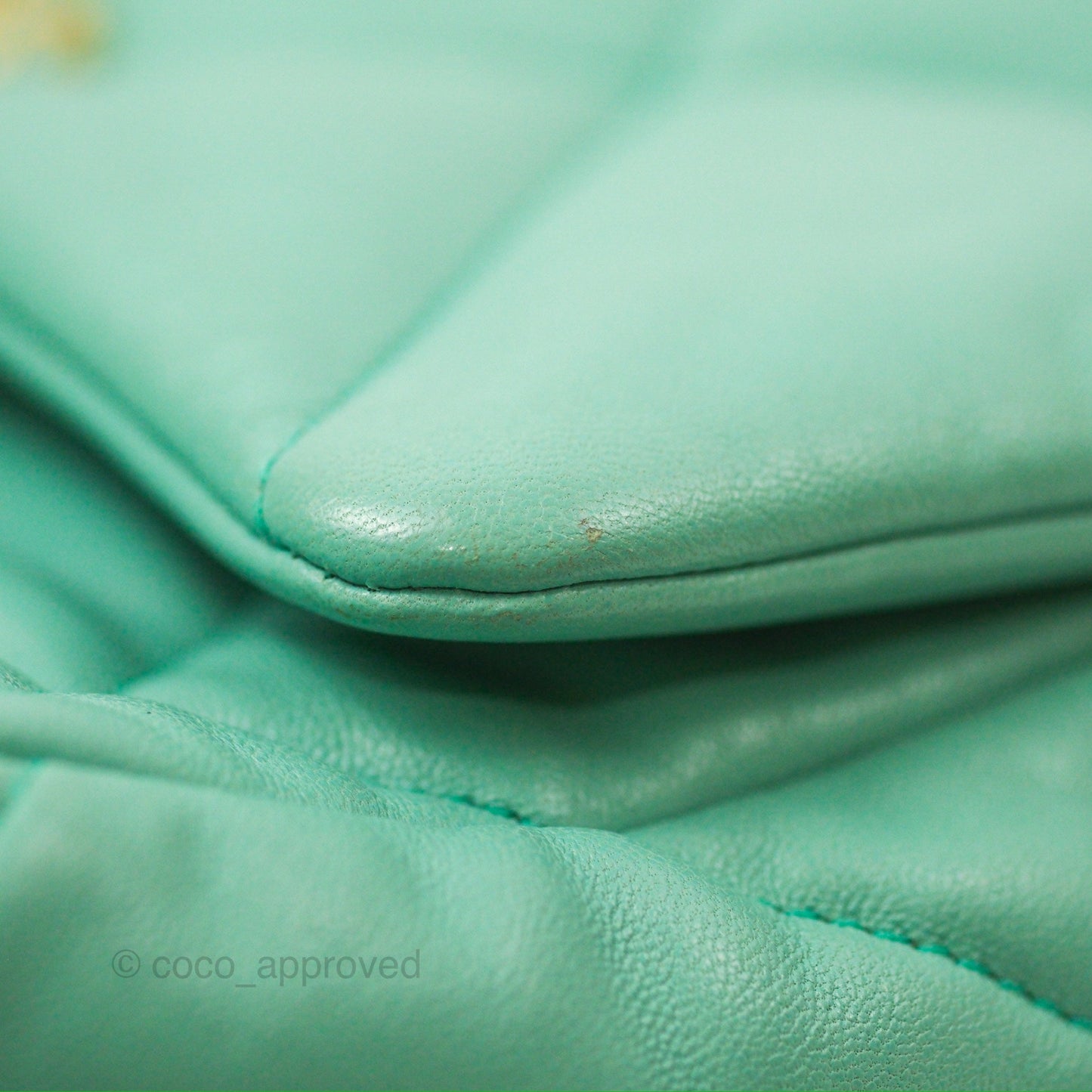 Chanel 19 Small Tiffany Blue Mixed Hardware