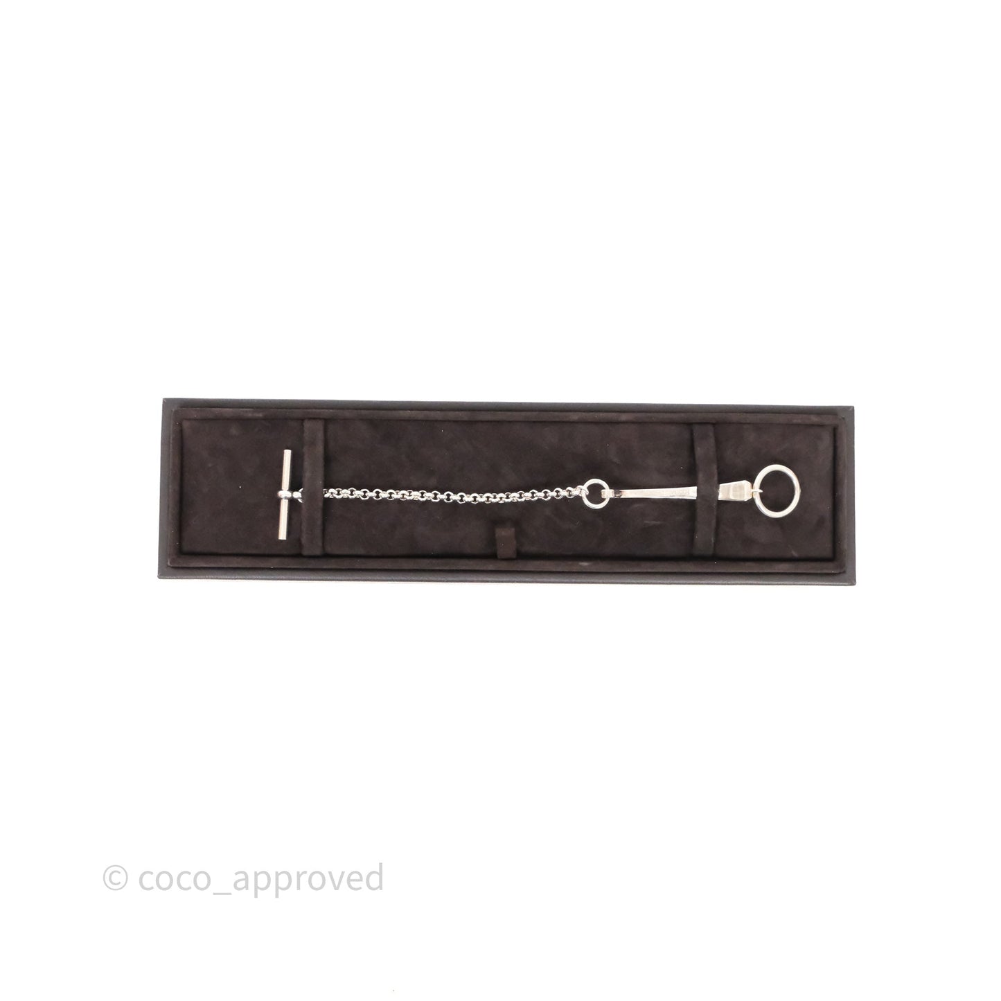 Hermès Clou de forge Bracelet Sterling Silver