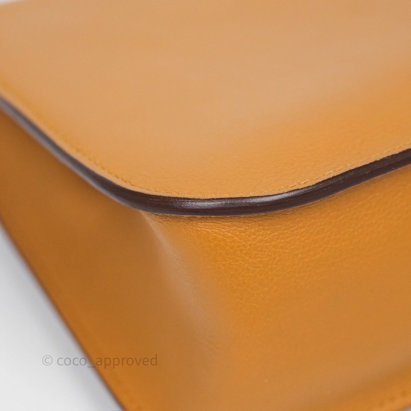 Hermès Halzan 25 Caramel 28 Evercolor Gold Hardware